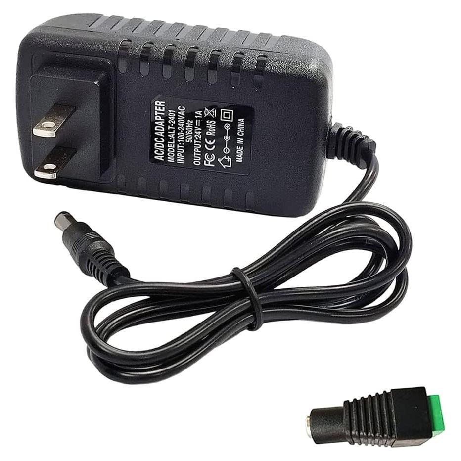Adaptador de Corriente 24V 1A AC a DC 24W con Conector 5.5mm