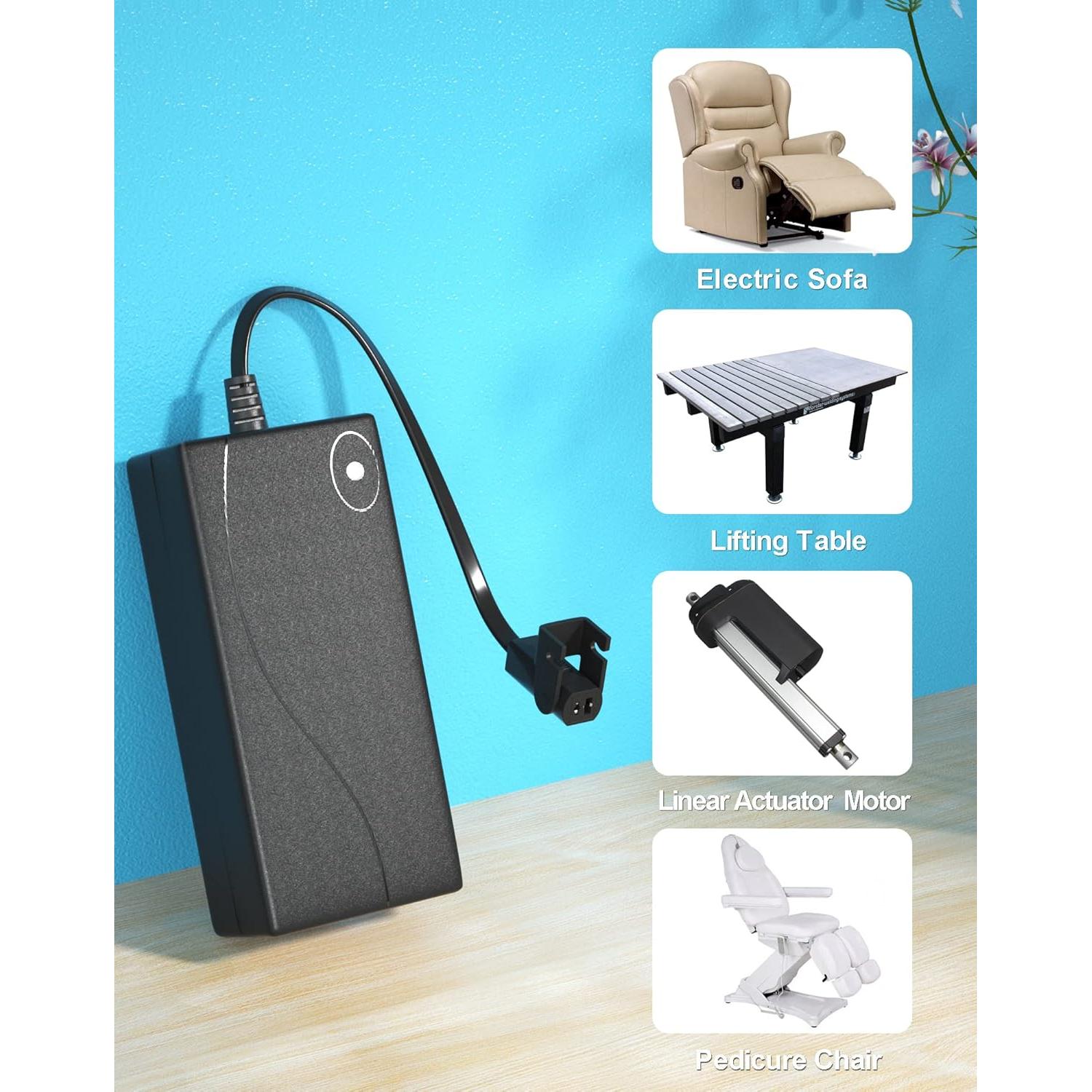 Fuente de Alimentación Eléctrica Ponkor 29V/24V 2A para Sillón Reclinable