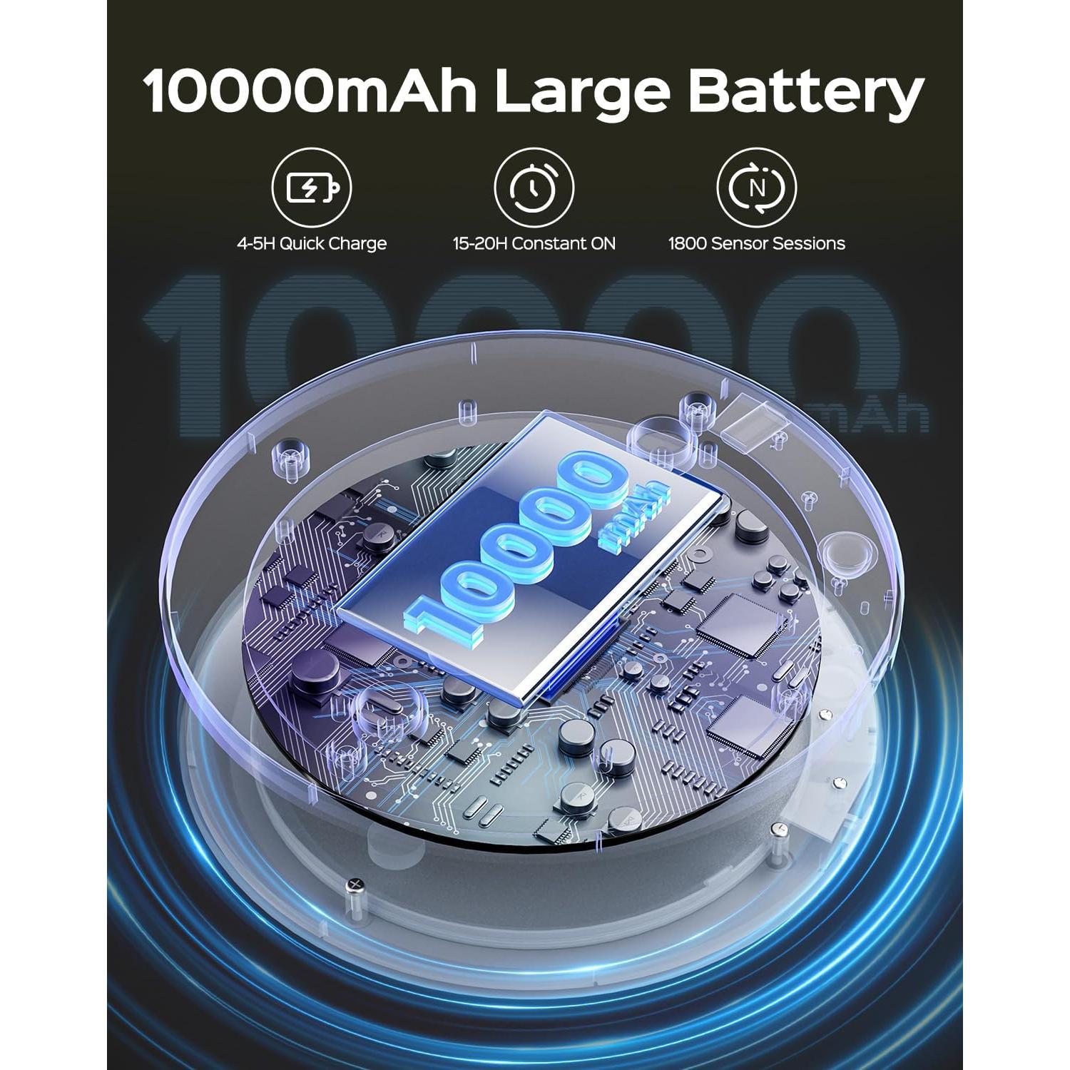 Luz de Techo Recargable JACKYLED con Sensor de Movimiento 10000mAh