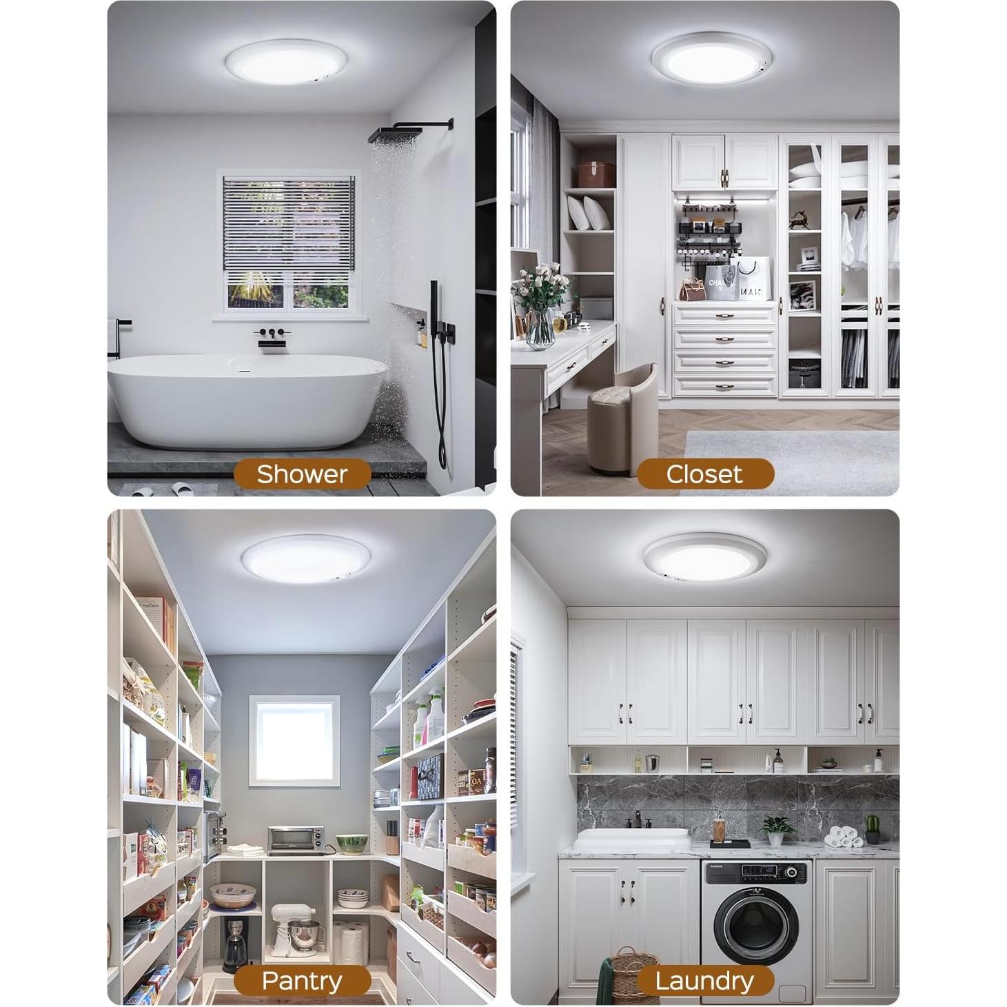 Luz de Techo Recargable JACKYLED con Sensor de Movimiento 10000mAh