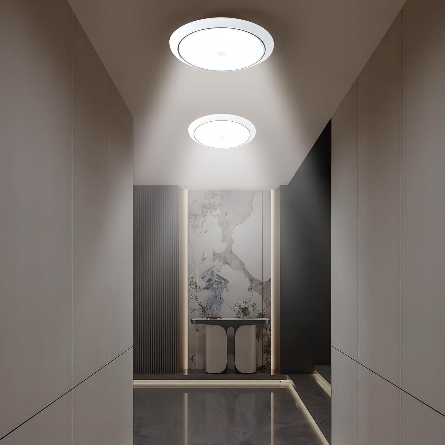 Luz de Techo LED HENTAG 12W con Sensor de Movimiento