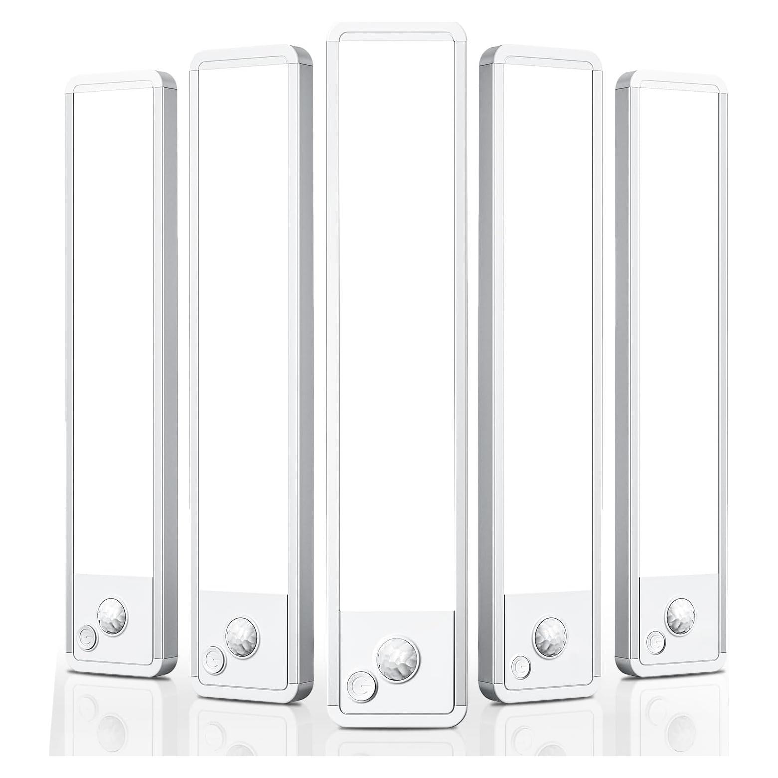 Luces LED Recargables con Sensor de Movimiento VOZUJI 20cm 5 Paquete