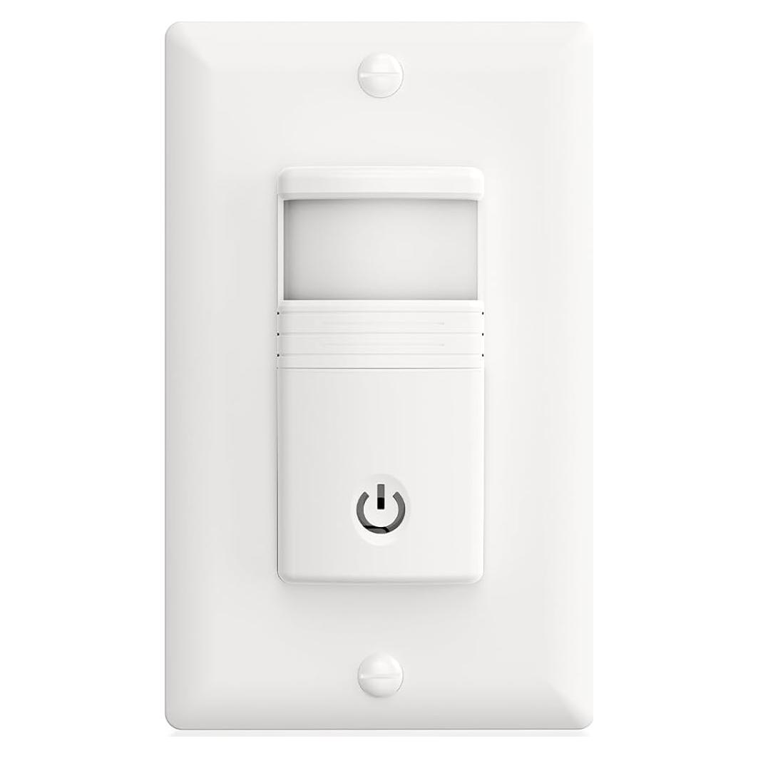 Interruptor de Luz con Sensor de Movimiento ECOELER YM2106, Blanco