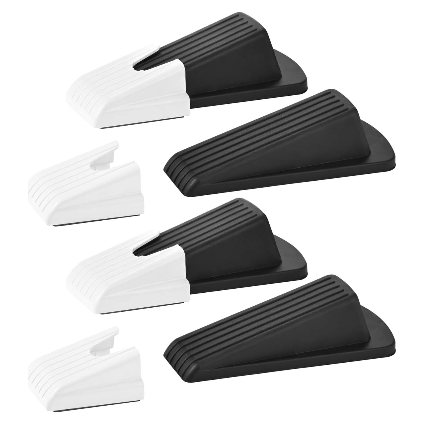 Tope de puerta de goma TAO CICADA, paquete de 4, antideslizante