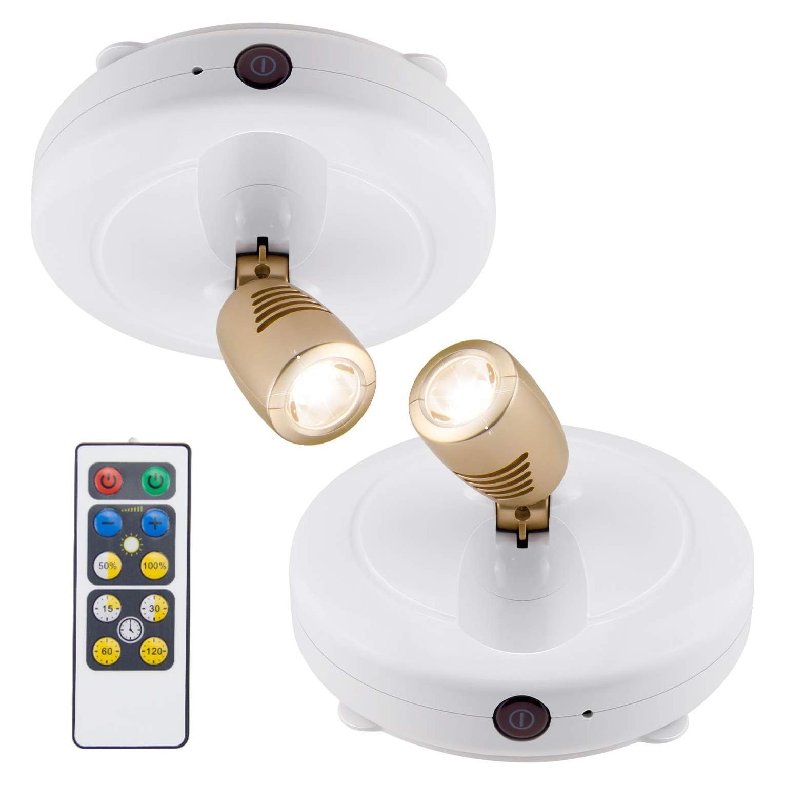 Luz LED de Acento BIGLIGHT con Control Remoto, Paquete de 2