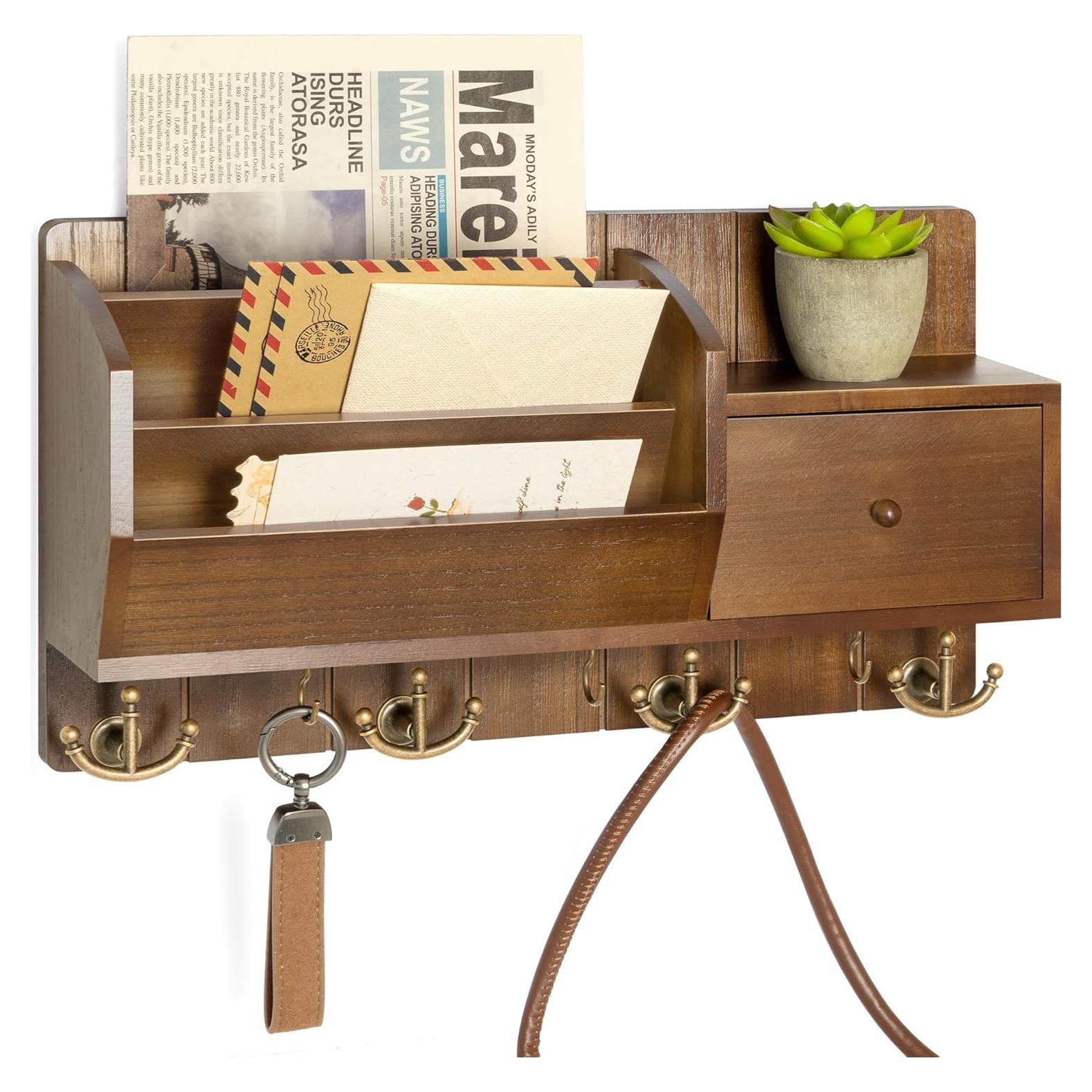 Soporte de Llaves y Organizador de Correo Rebee Vision 40.64cm