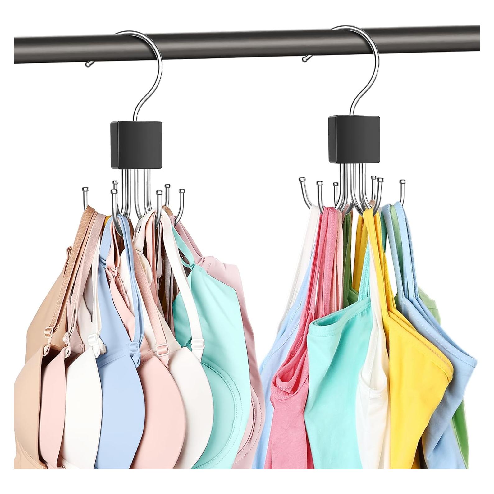 Pack de 2 Perchas para Sujetadores Resovo, Rotativas 360°