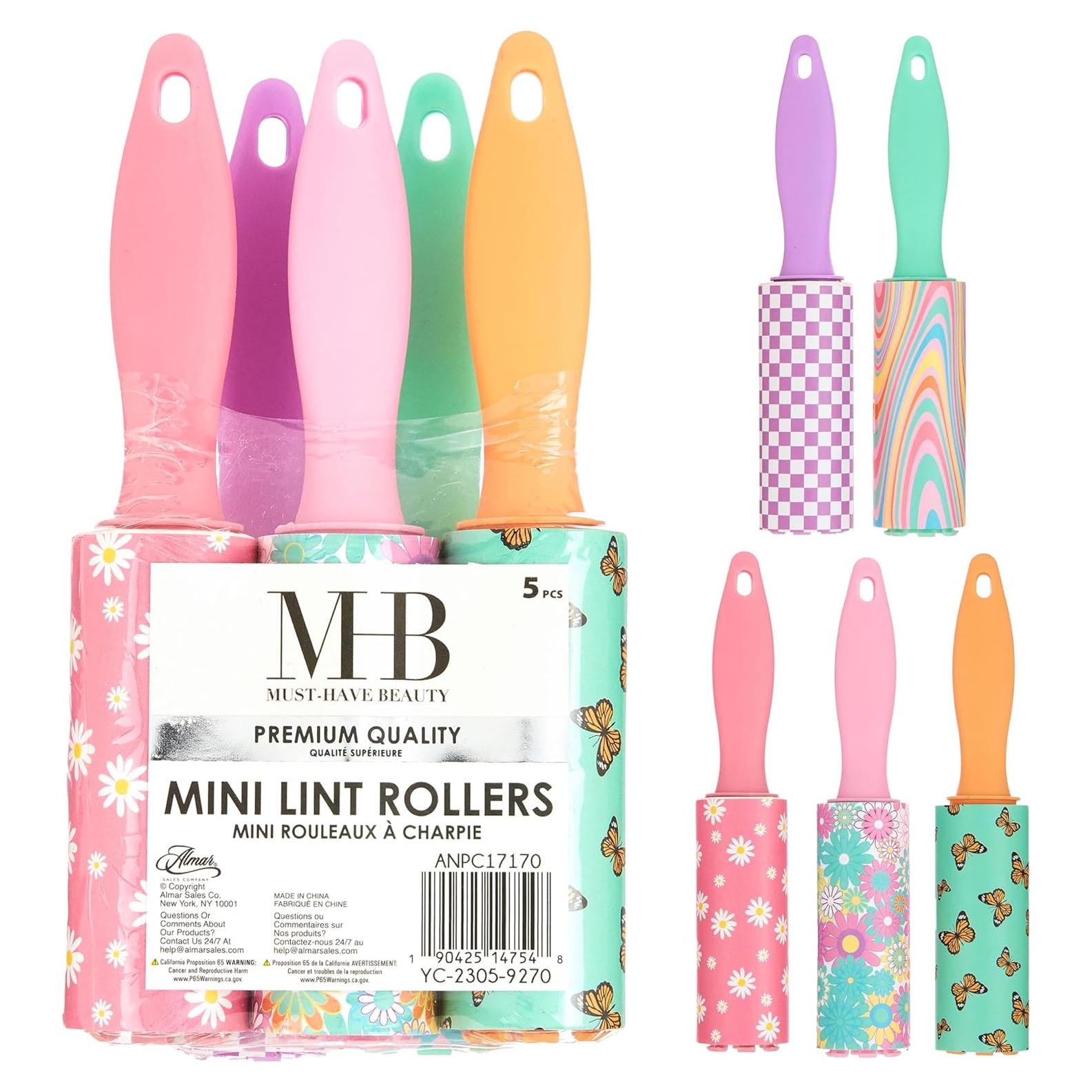 Paquete de 5 Rodillos de Pelusa Mini Expressions Retro - 136g