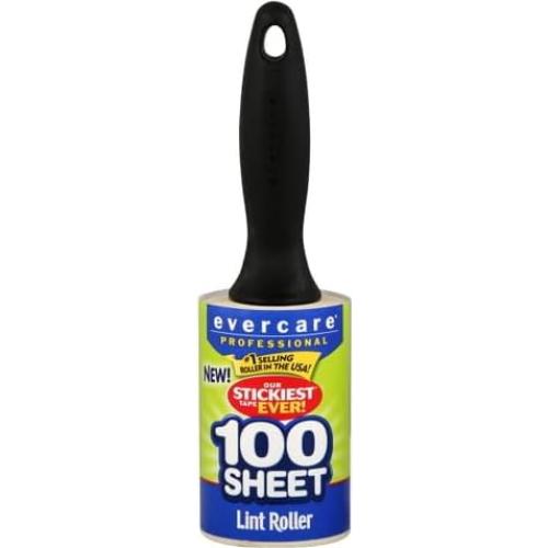 Rodillo de Pelusa Evercare 100 Hojas Adhesivas Azul