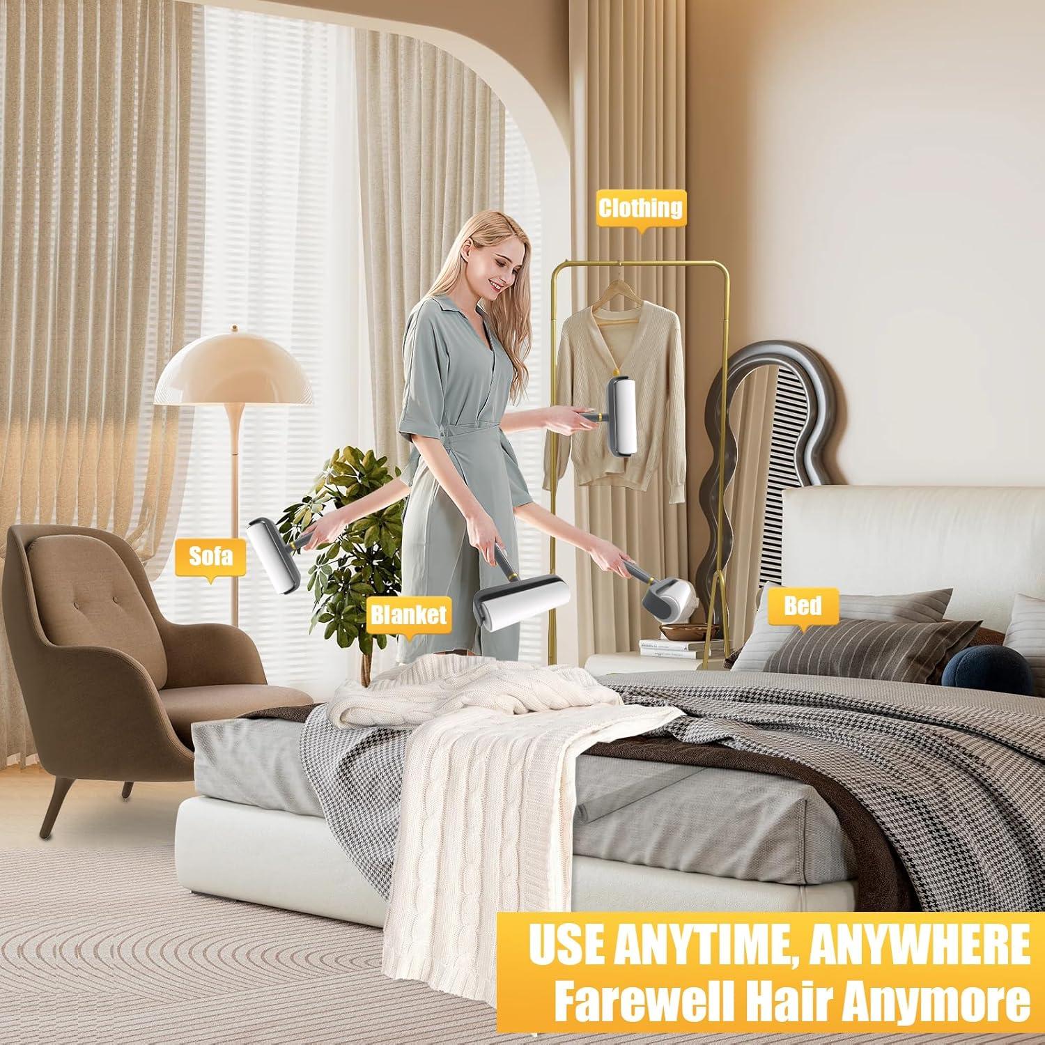 Rodillo Quitapelusas DYMOLL Grande 16 cm Extra Pegajoso