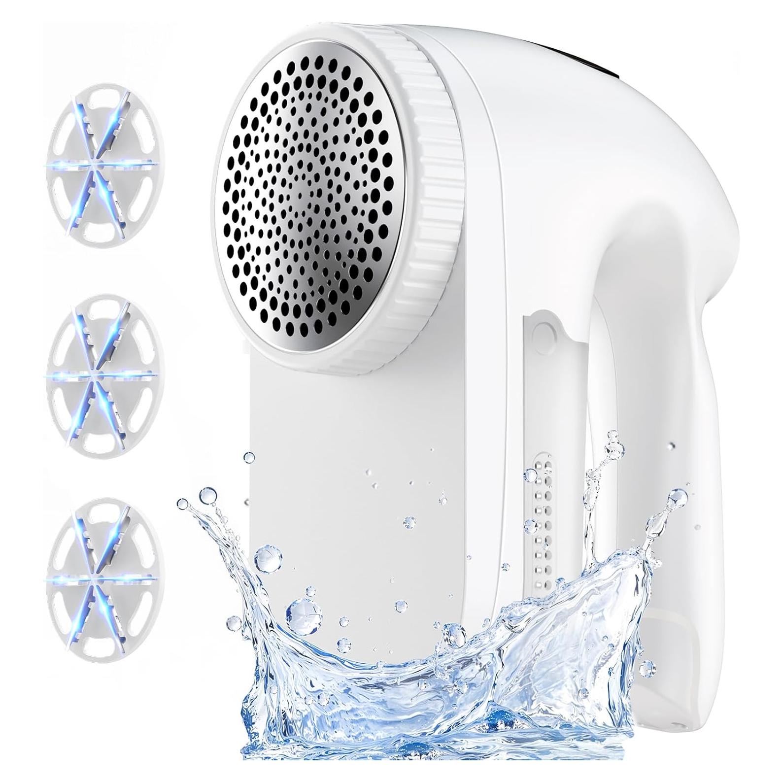 Afeitadora de tela eléctrica PKBD FS blanca IPX6 recargable