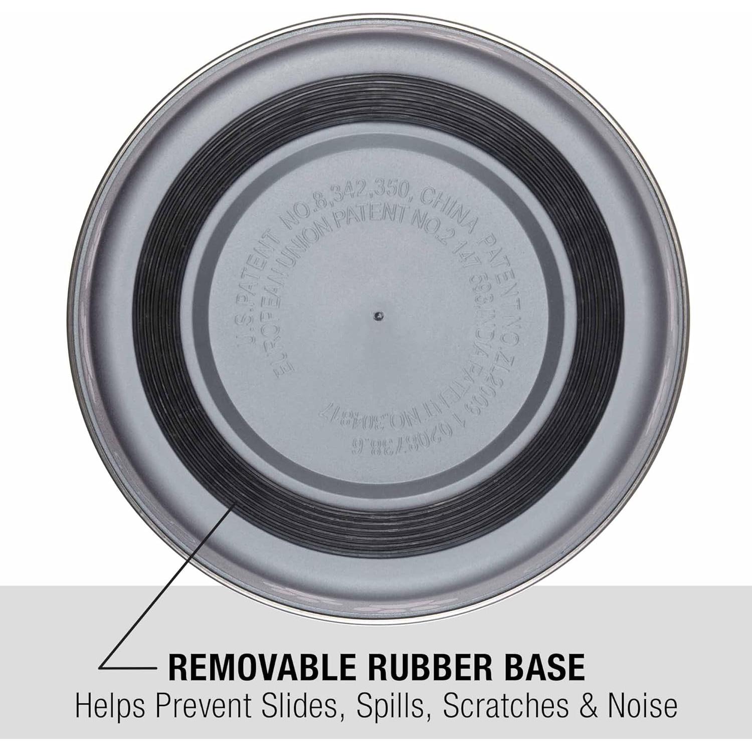 Cuenco Antideslizante para Perros y Gatos Loving Pets 17cm Arándano