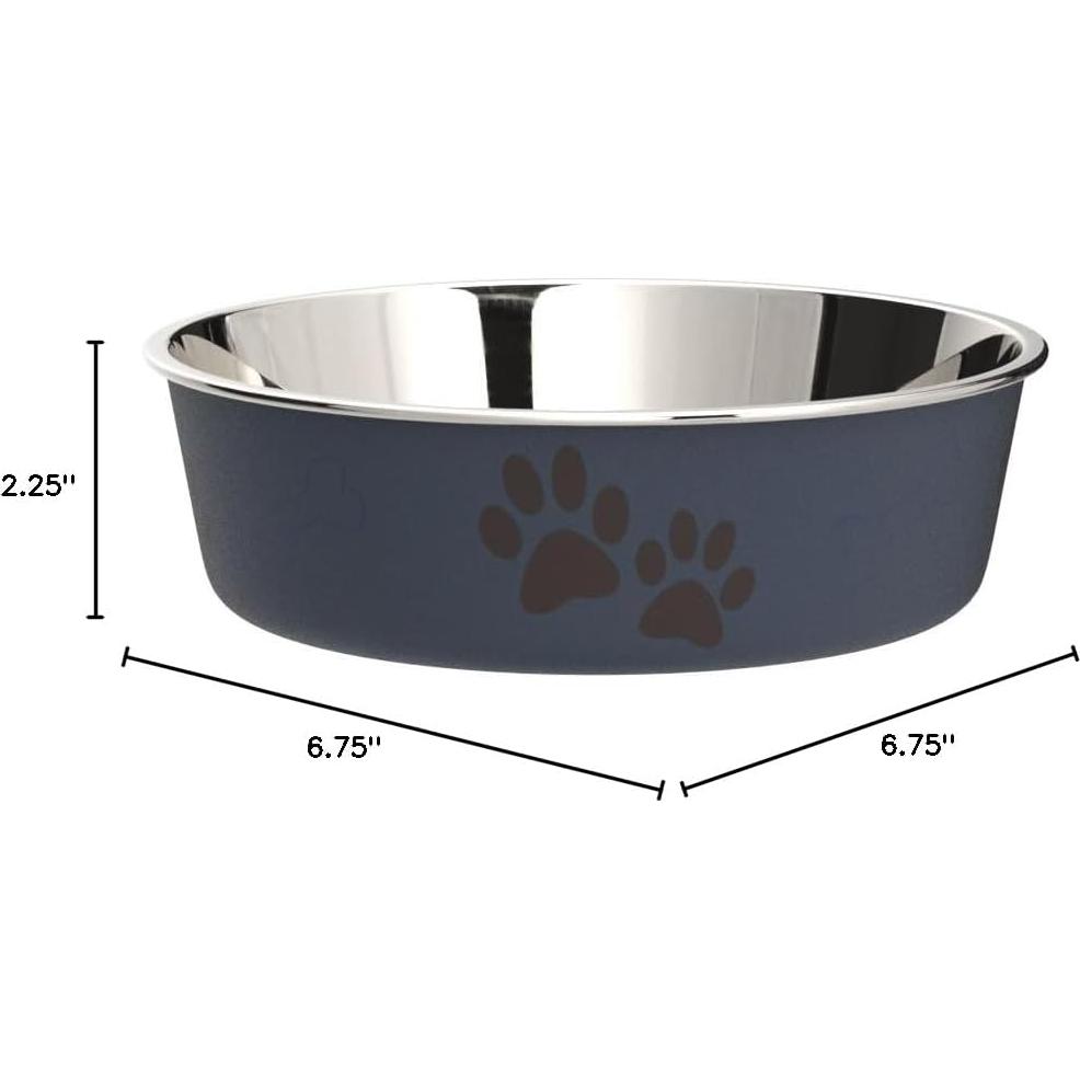 Cuenco Antideslizante para Perros y Gatos Loving Pets 17cm Arándano