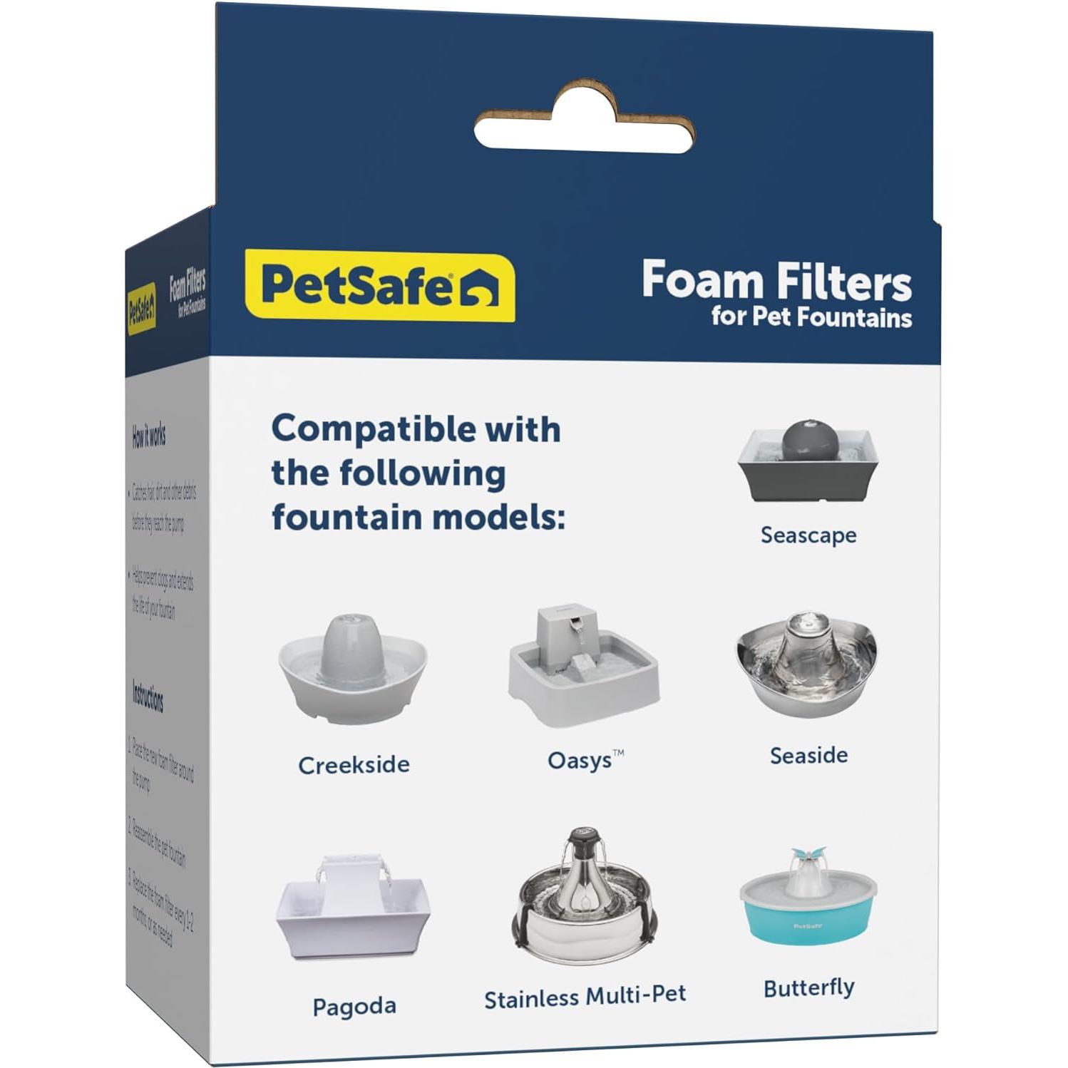 Filtros de Espuma de Reemplazo PetSafe Drinkwell - Paquete de 2