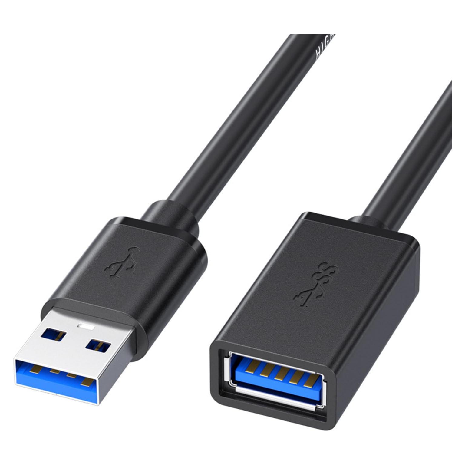 Cable de Extensión USB 3.0 ALINNA 1.5M Macho a Hembra