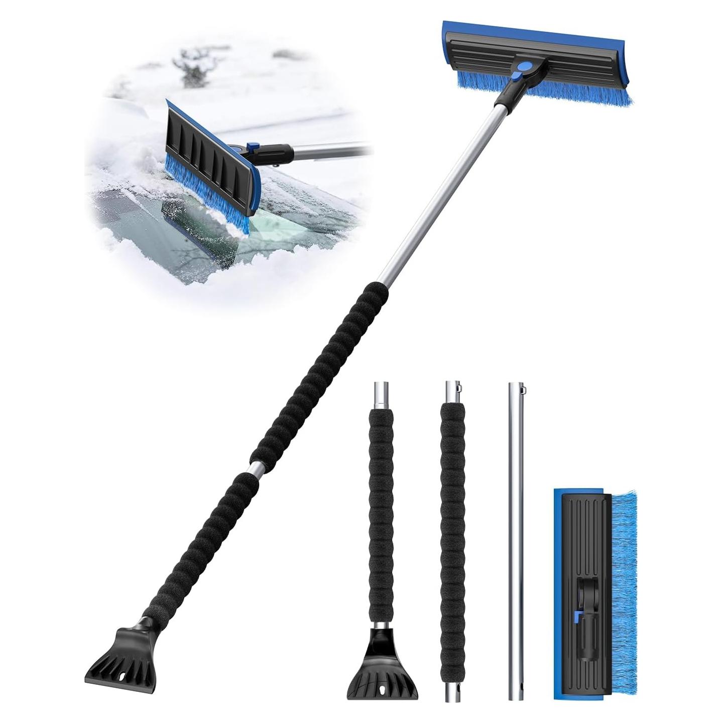 Raspador de Hielo Extra Largo helloleiboo 141.5 cm Azul