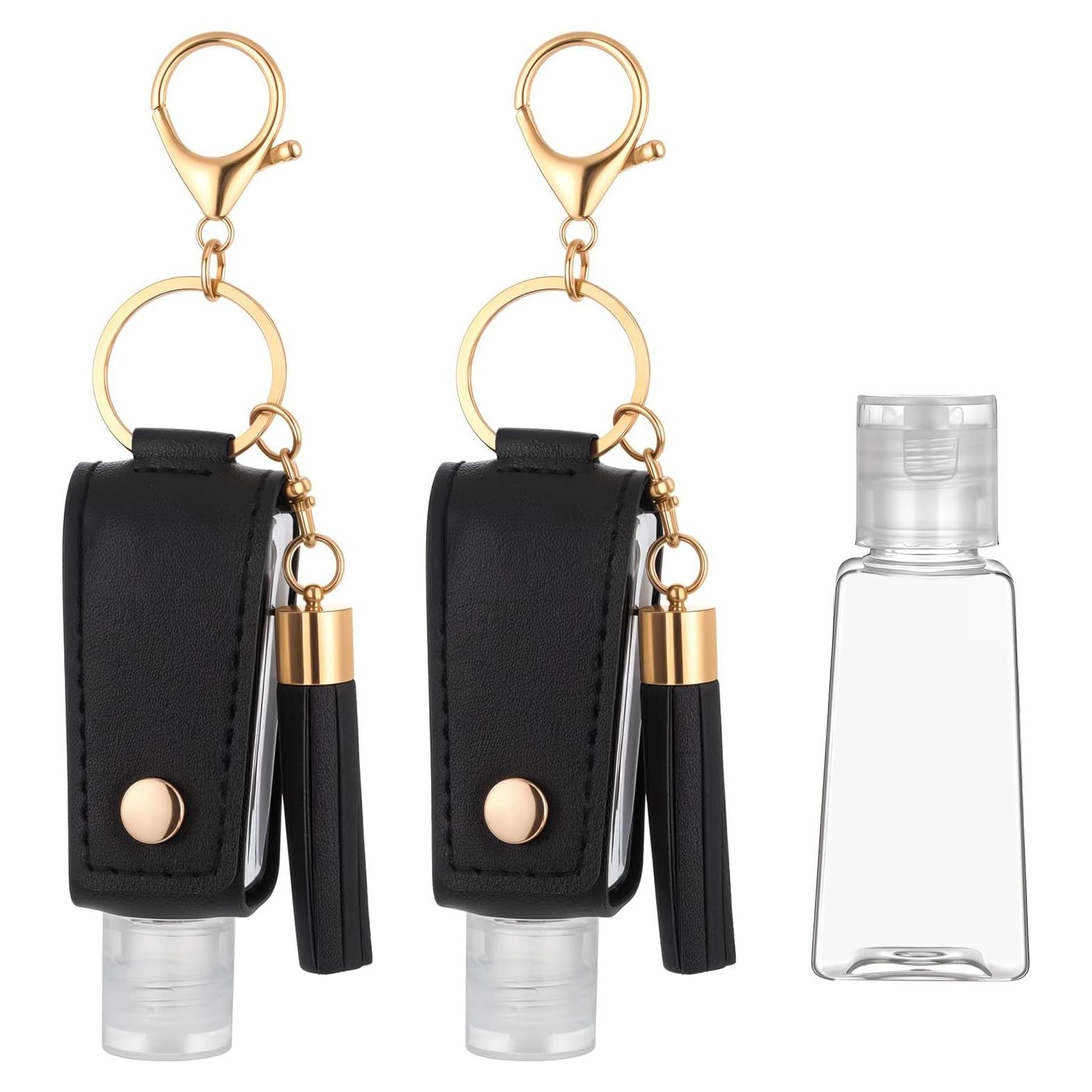 2 Botellas de Viaje 30ml Bruislard Transparentes a Prueba de Fugas