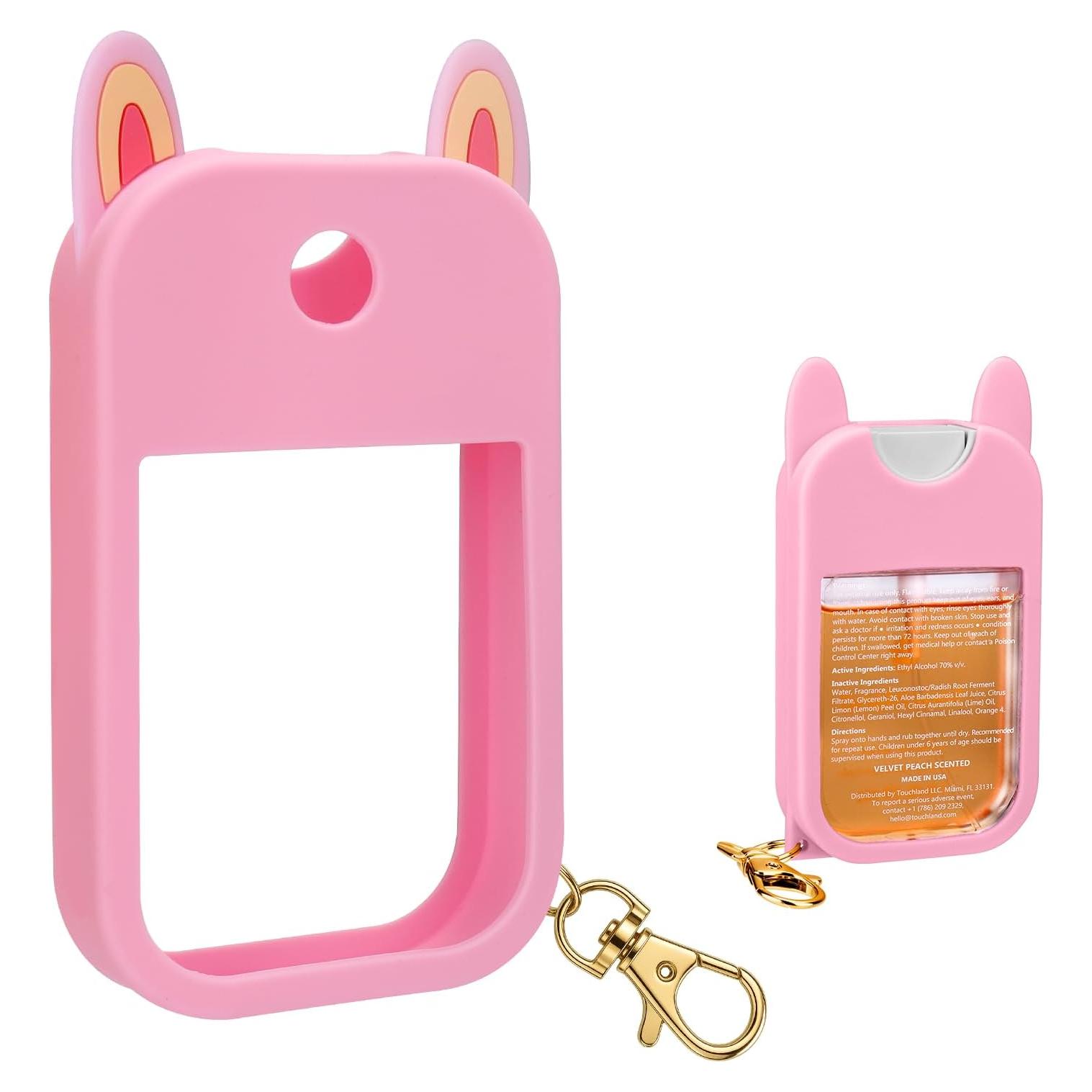 Funda de Silicona AIERSA para Desinfectante Touchland - Conejo