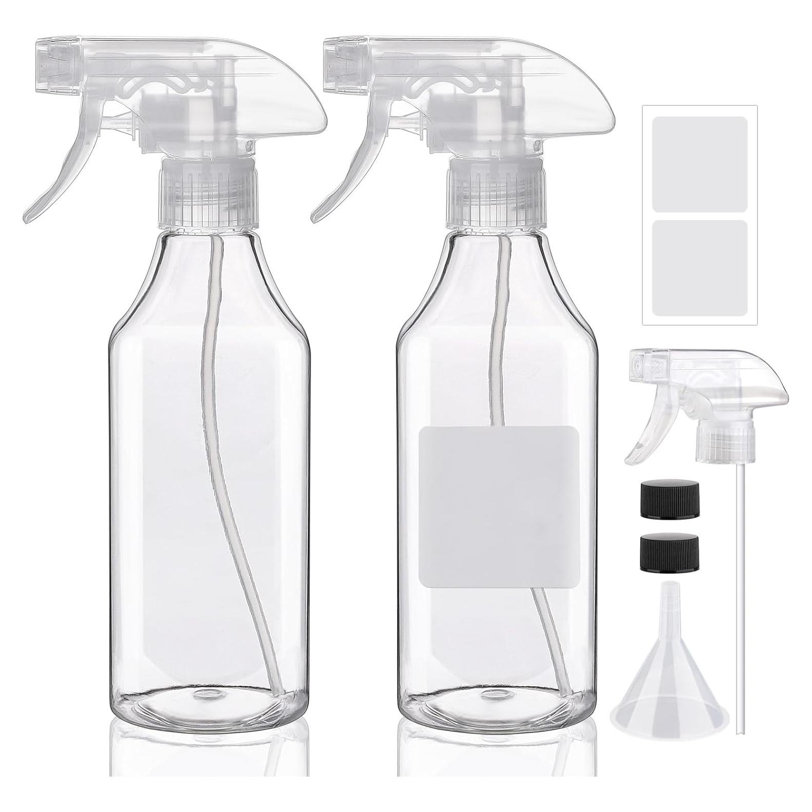 Botellas de Spray Plásticas Hethyo 500ml 2 Unidades Reutilizables