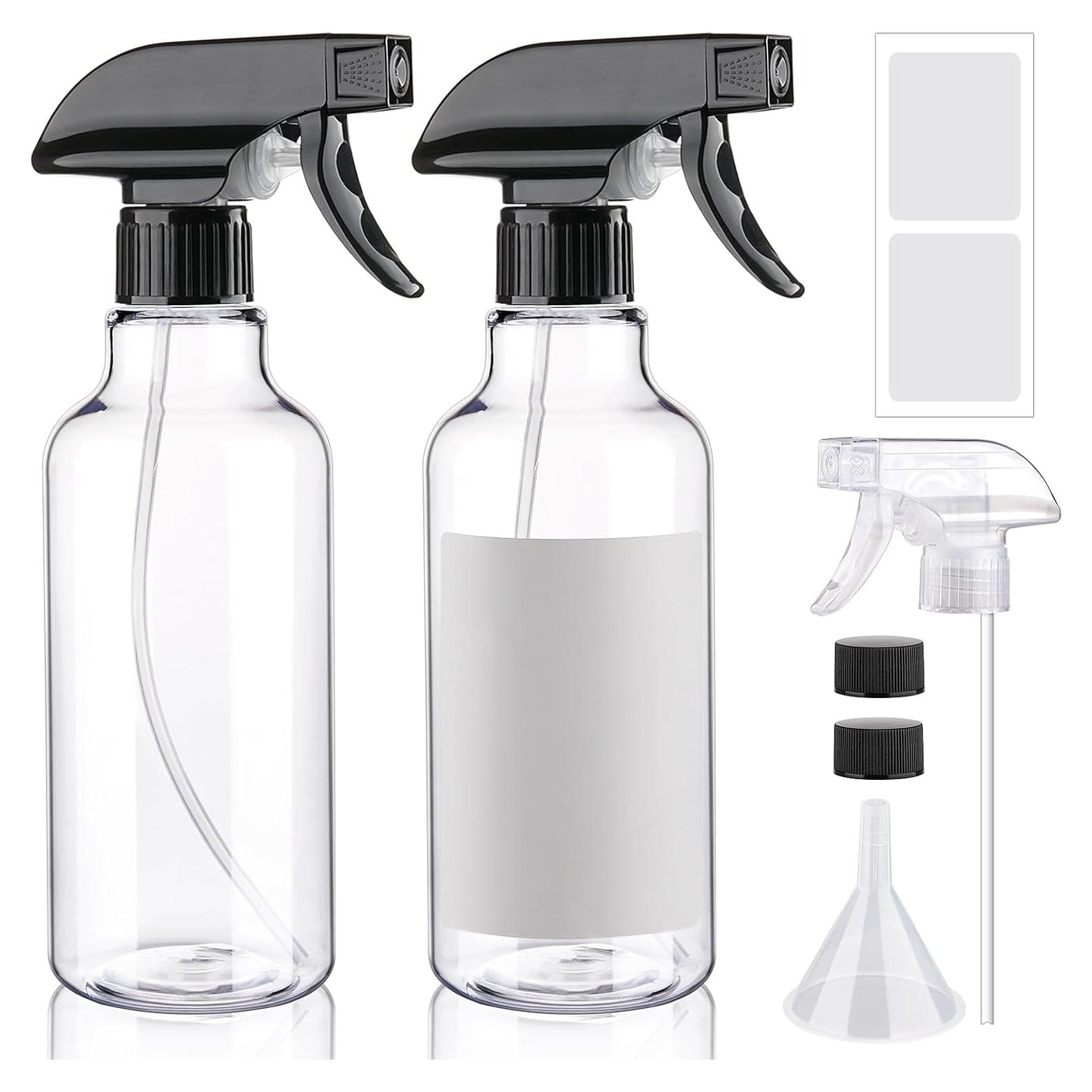 Botellas de Spray Hethyo 500ml Reutilizables 2 Paquete