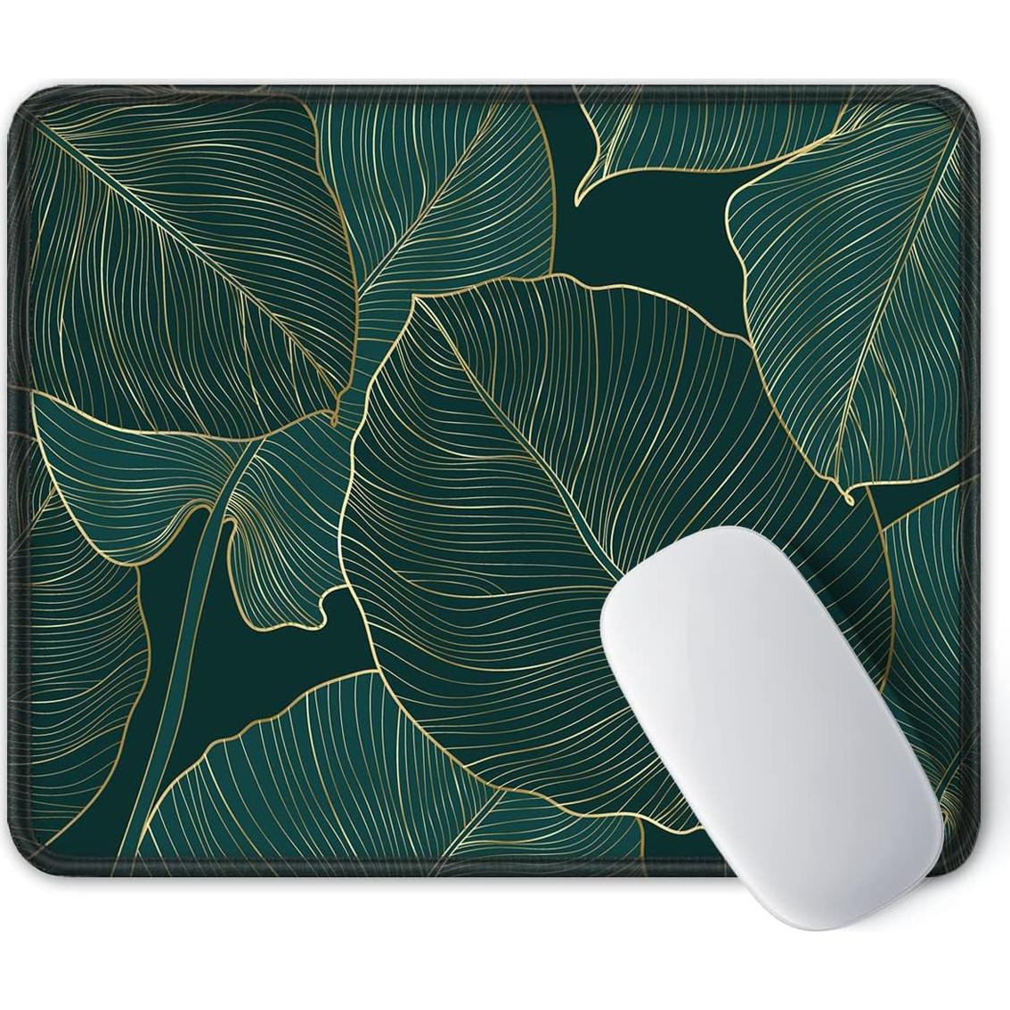Alfombrilla de Ratón ITNRSIIET Textura de Palma Antideslizante 26x21 cm