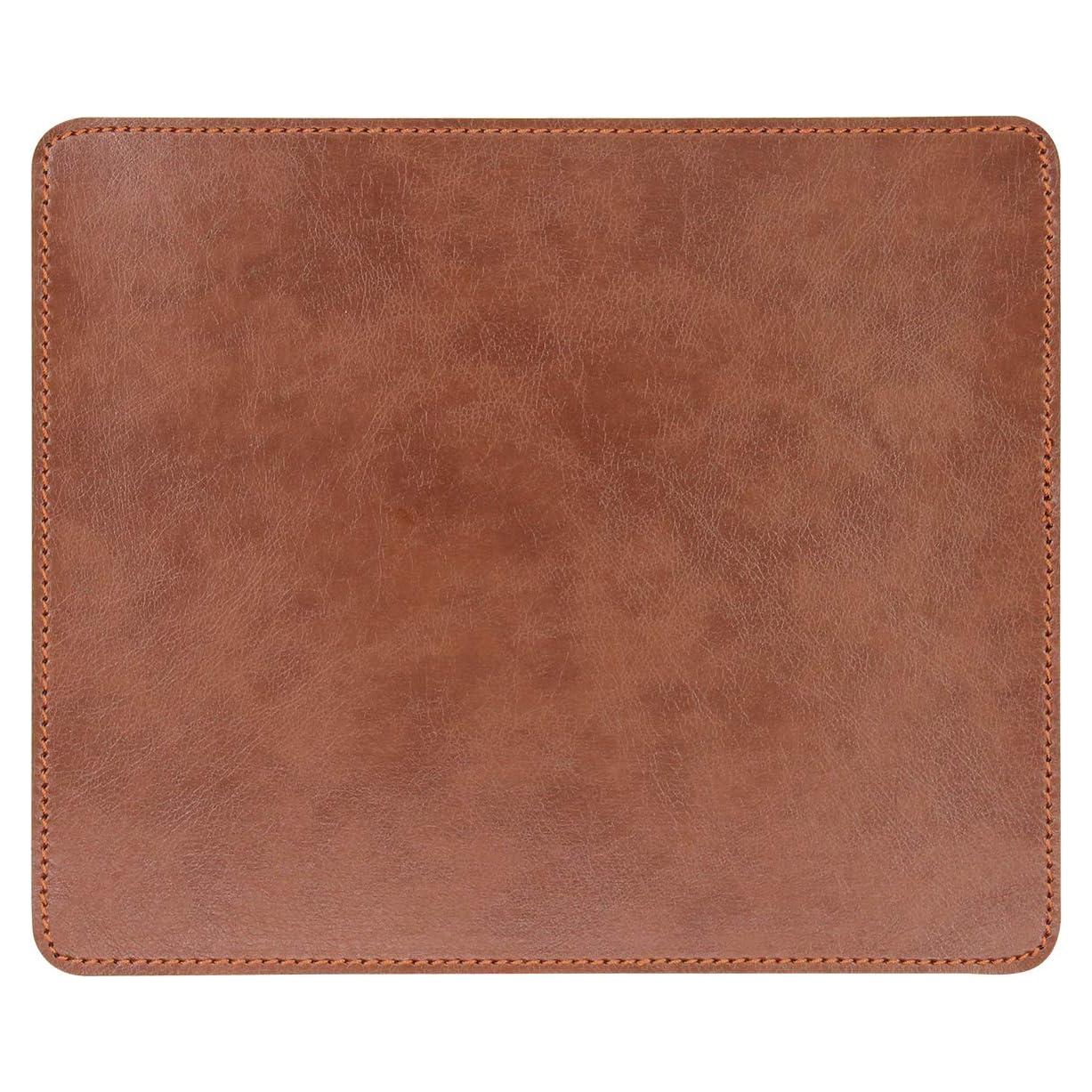 Alfombrilla de Ratón de Cuero PU Newplenty 24x20 cm Antideslizante