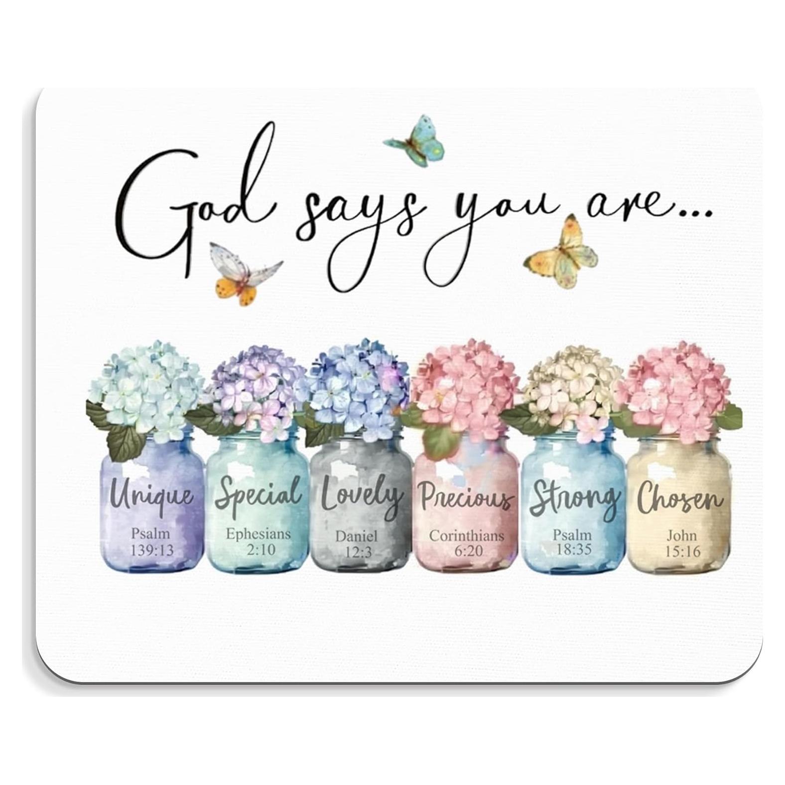 Alfombrilla de Ratón BAYOGITA Dios Dice 24.1x20.3 cm