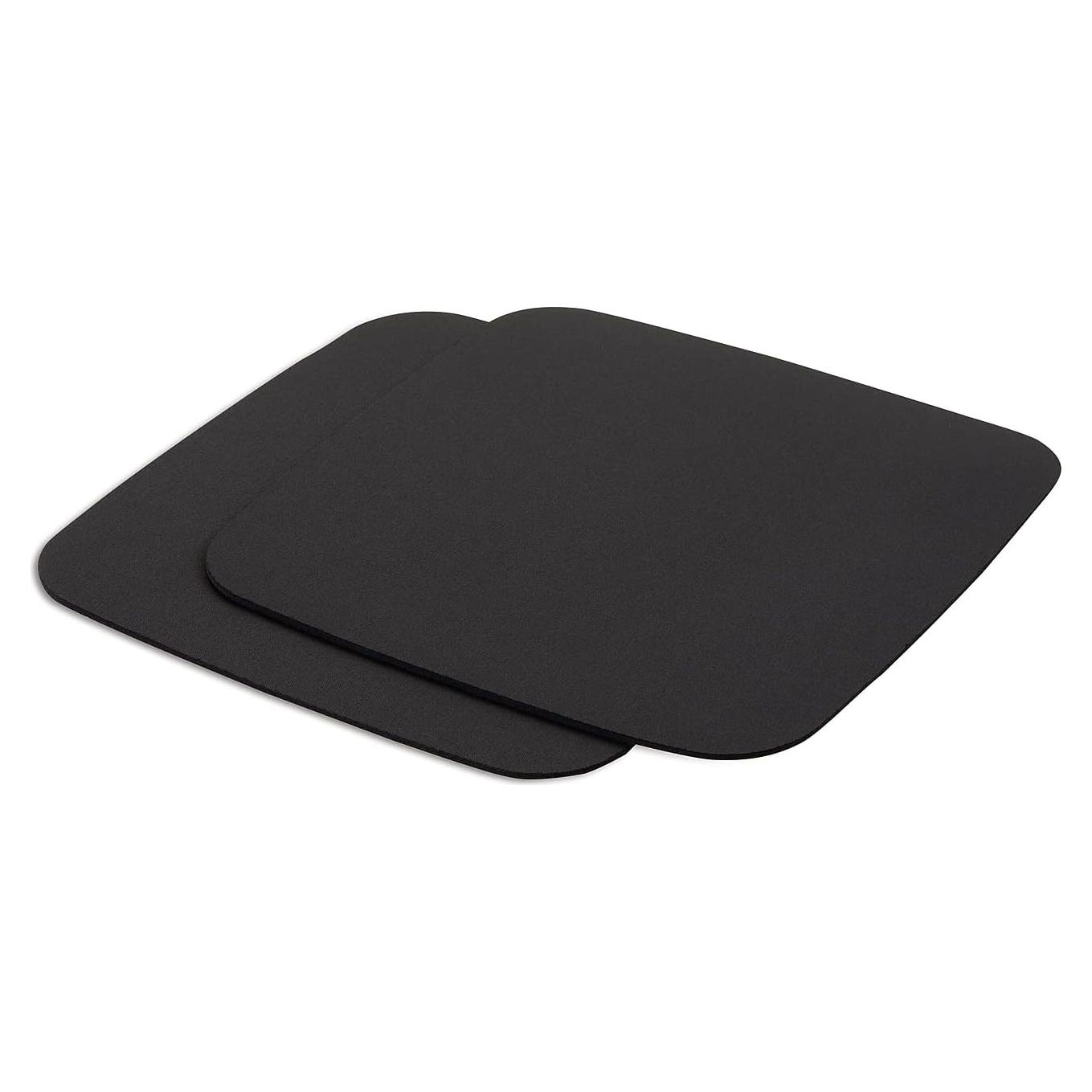 Alfombrilla de Ratón STAPLES Negra 2 Paquete 20.96x20.96cm