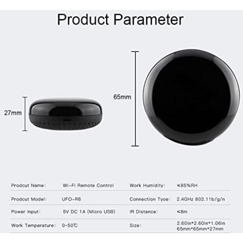 Controlador Remoto IR Inteligente MOES WiFi para Hogar