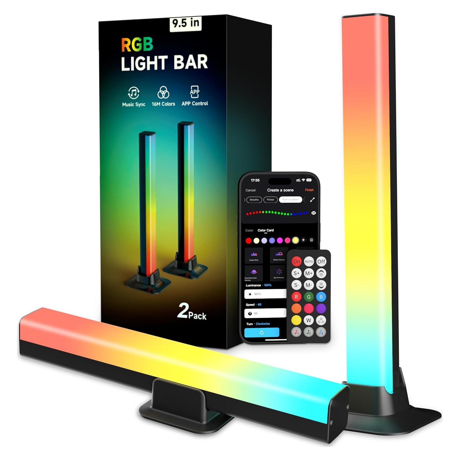 Barras de Luz LED Inteligentes VUQ 24 cm RGB+ICWW 400lm