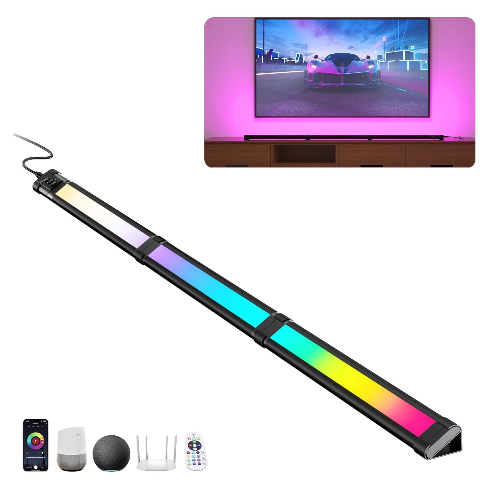 Barra de Luz LED Inteligente LAMPAOUS BarSmart Plus 90 cm RGB+CCT