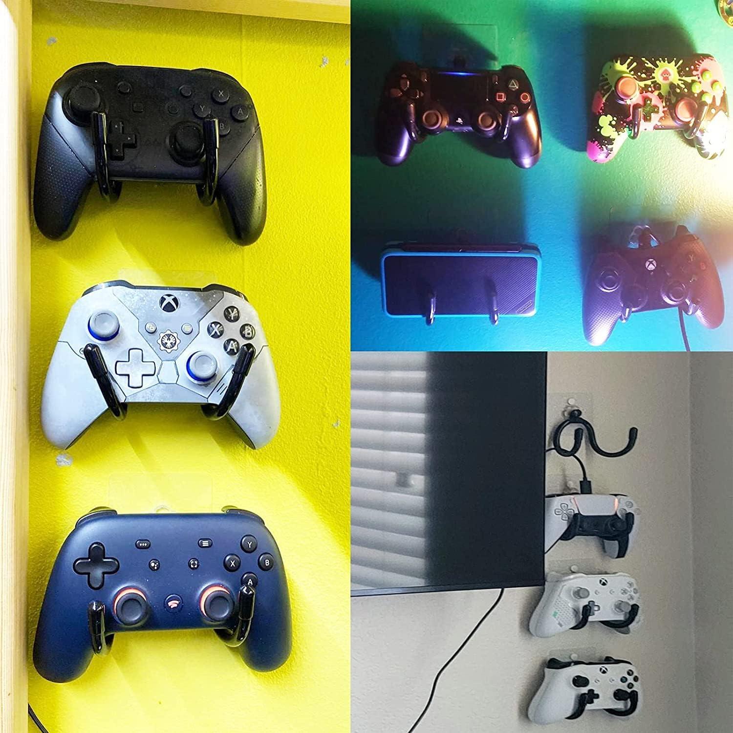 Soporte de Pared Autoadhesivo Pmsanzay para Controladores de Juego - 3 Piezas