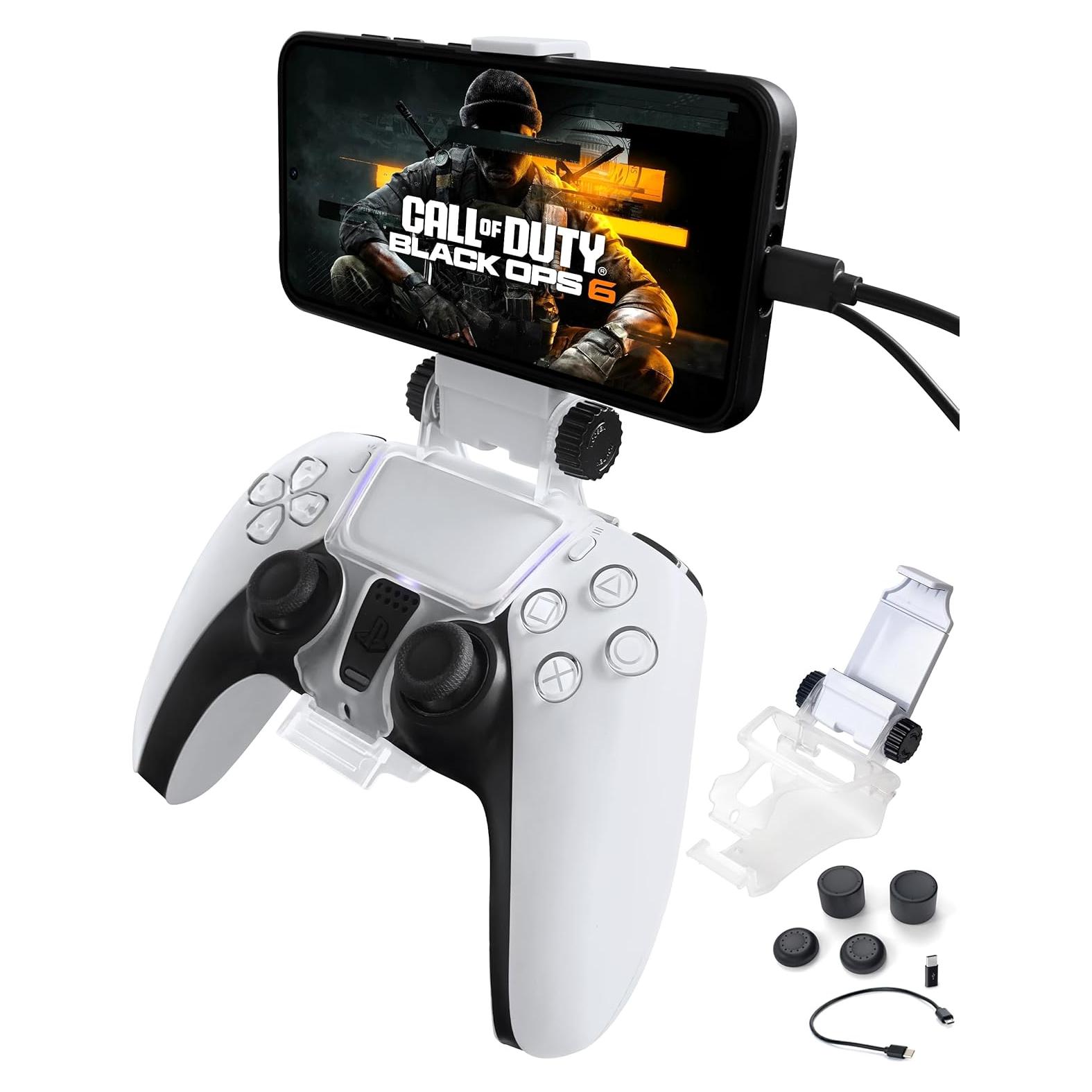 Soporte para Teléfono Joso para Controlador PS5 - Ajustable