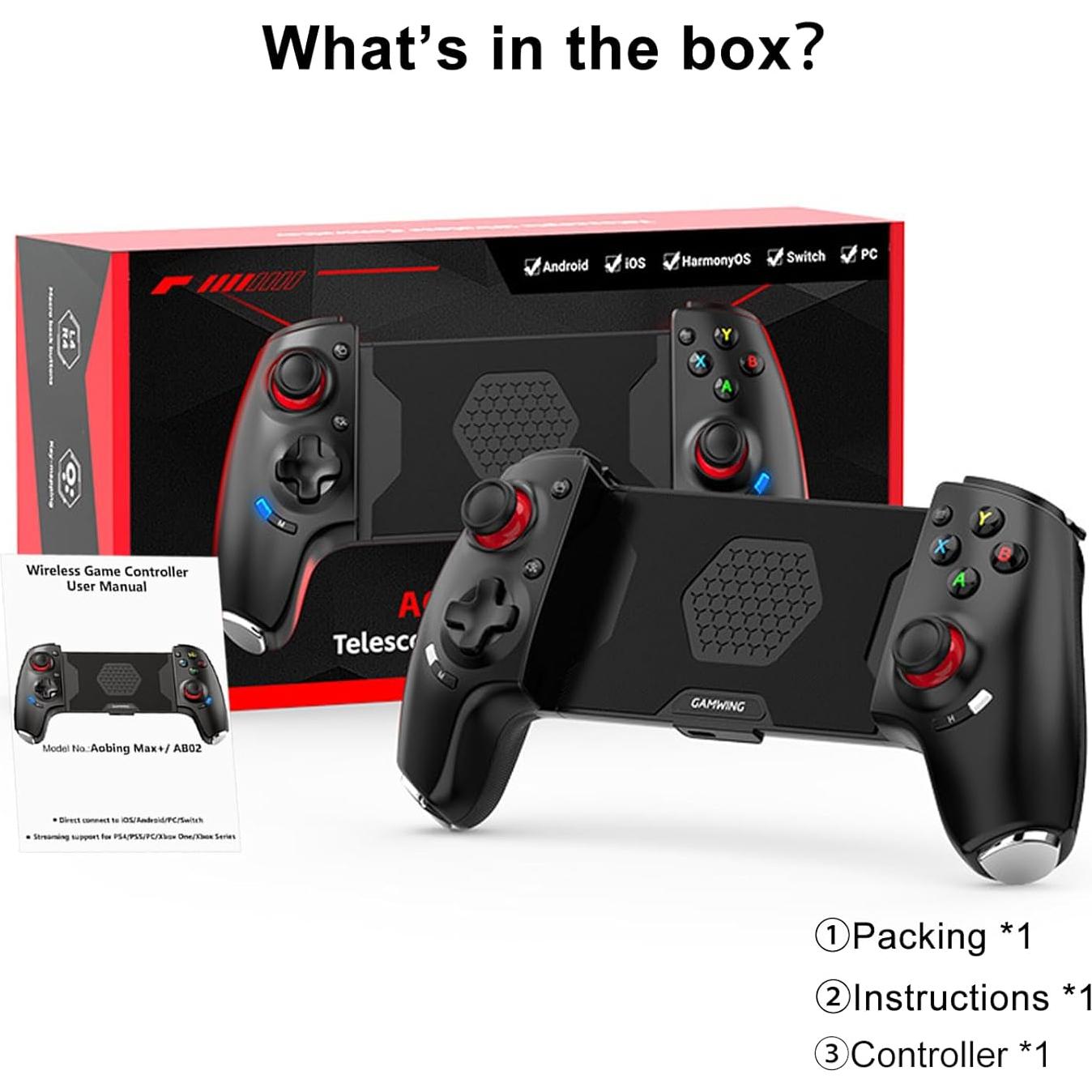 Controlador Bluetooth Megadream para iPhone/Android - Juegos en la Nube