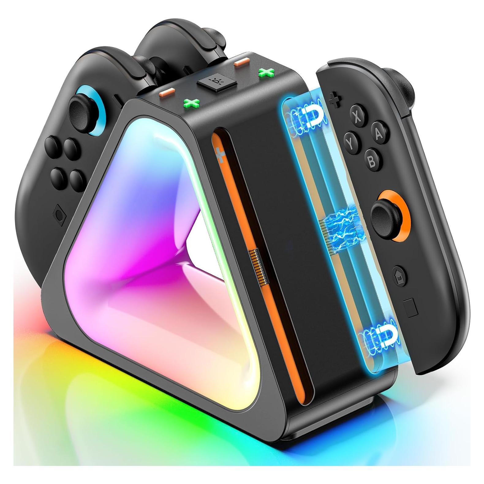 Base de Carga Rápida Tokluck para JoyCon Nintendo Switch 2