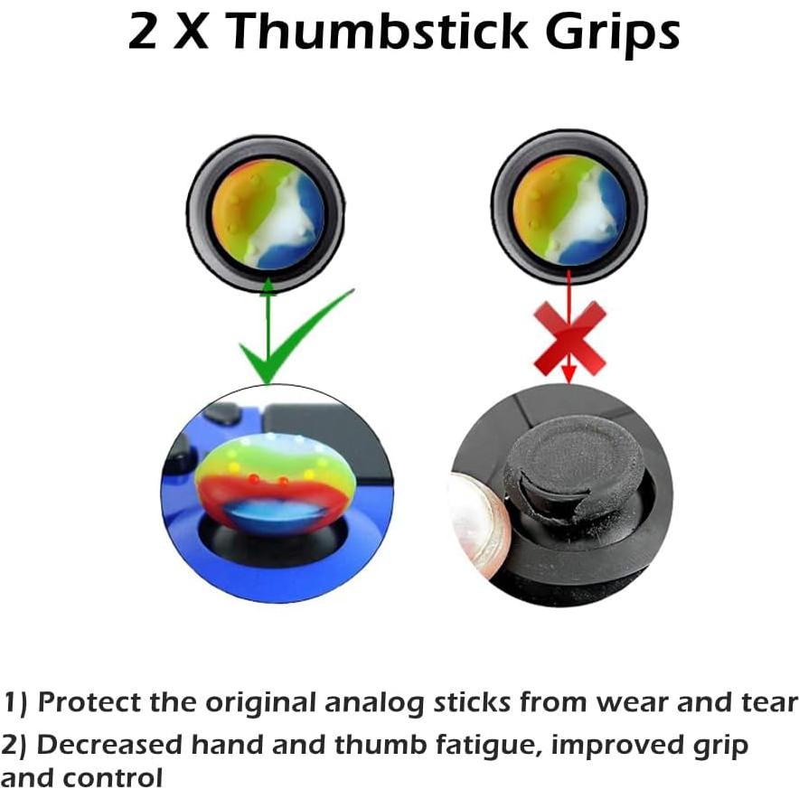 Paquete de 2 Cables de Carga 3m BATSOEASY para PS4 y Xbox One