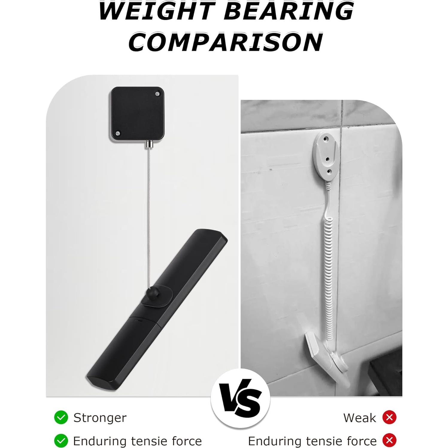 Candados Retráctiles 2 PCS MERDTTES 2m para Control Remoto