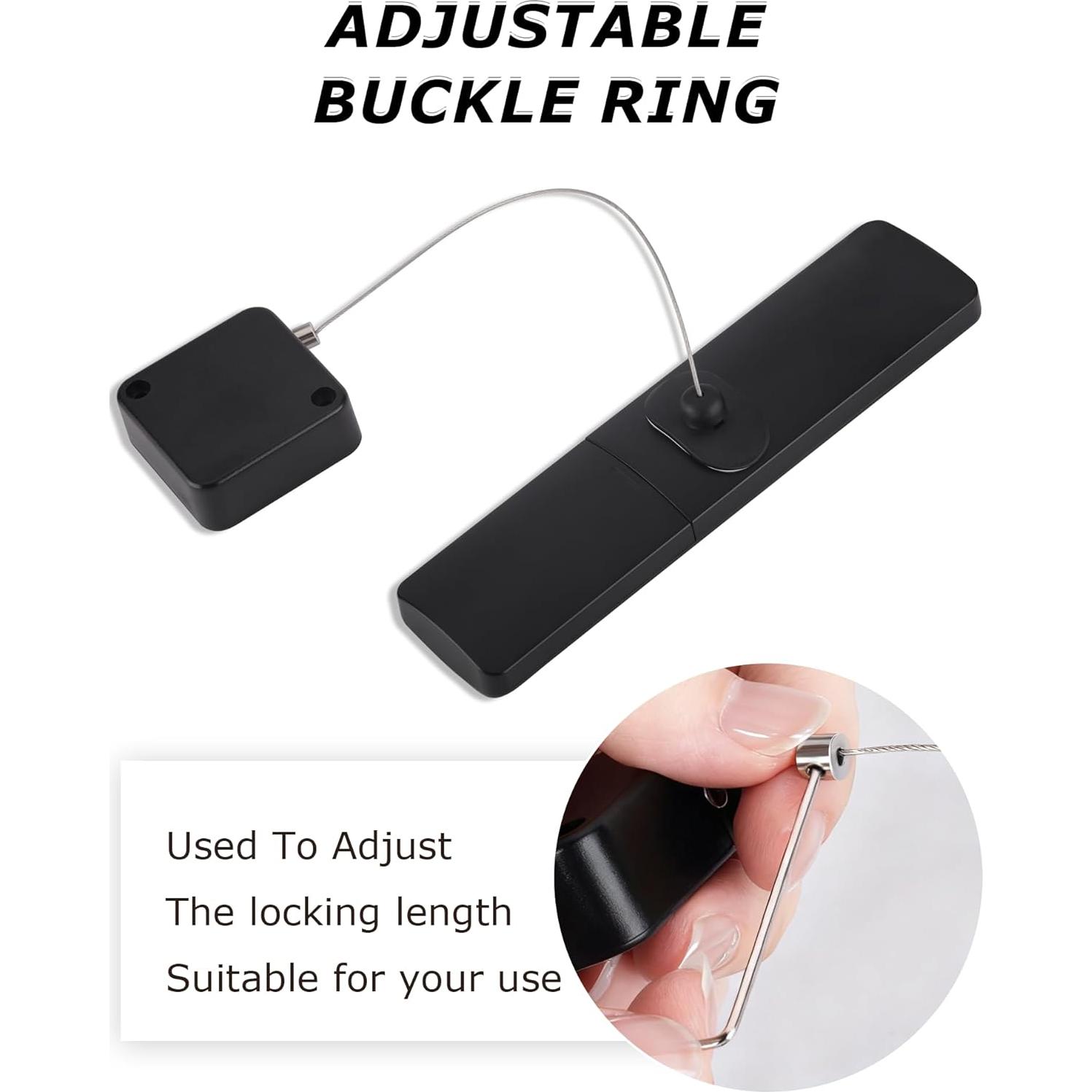 Candados Retráctiles 2 PCS MERDTTES 2m para Control Remoto