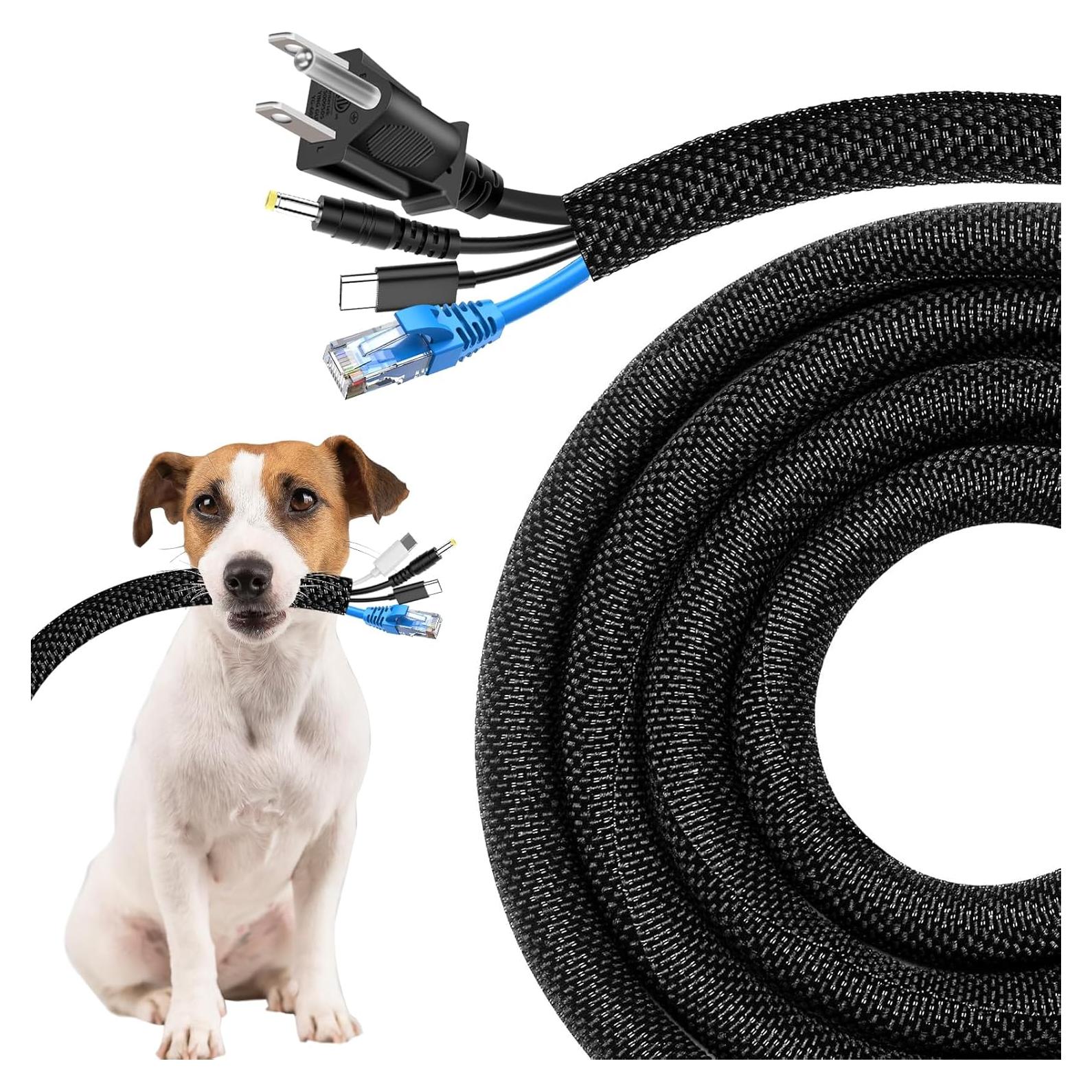Protectores de Cables Secbolt 3.05m Negro para Mascotas
