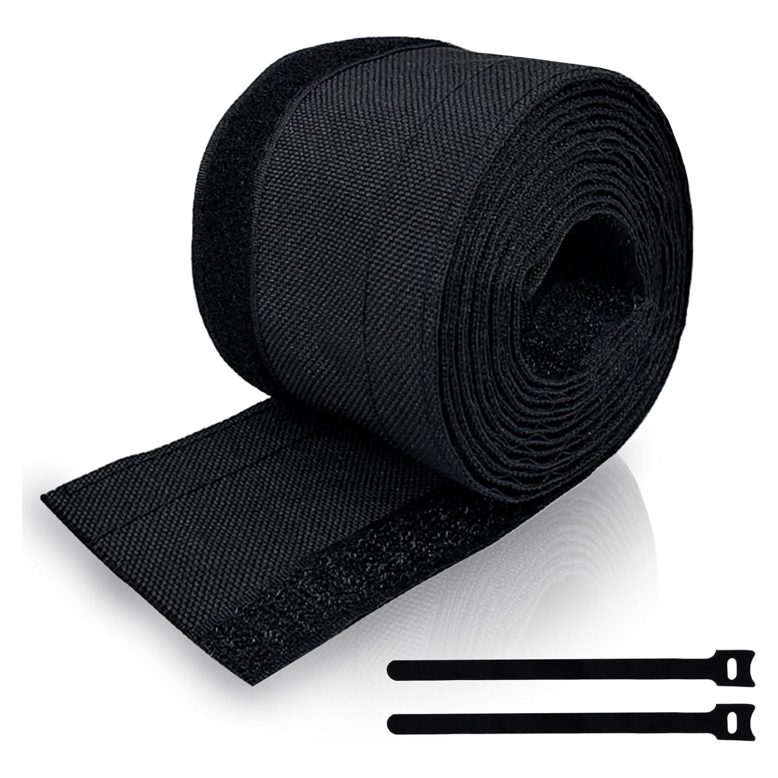 Manga de Cable para Motor de Arrastre 152 cm Neopreno Negro