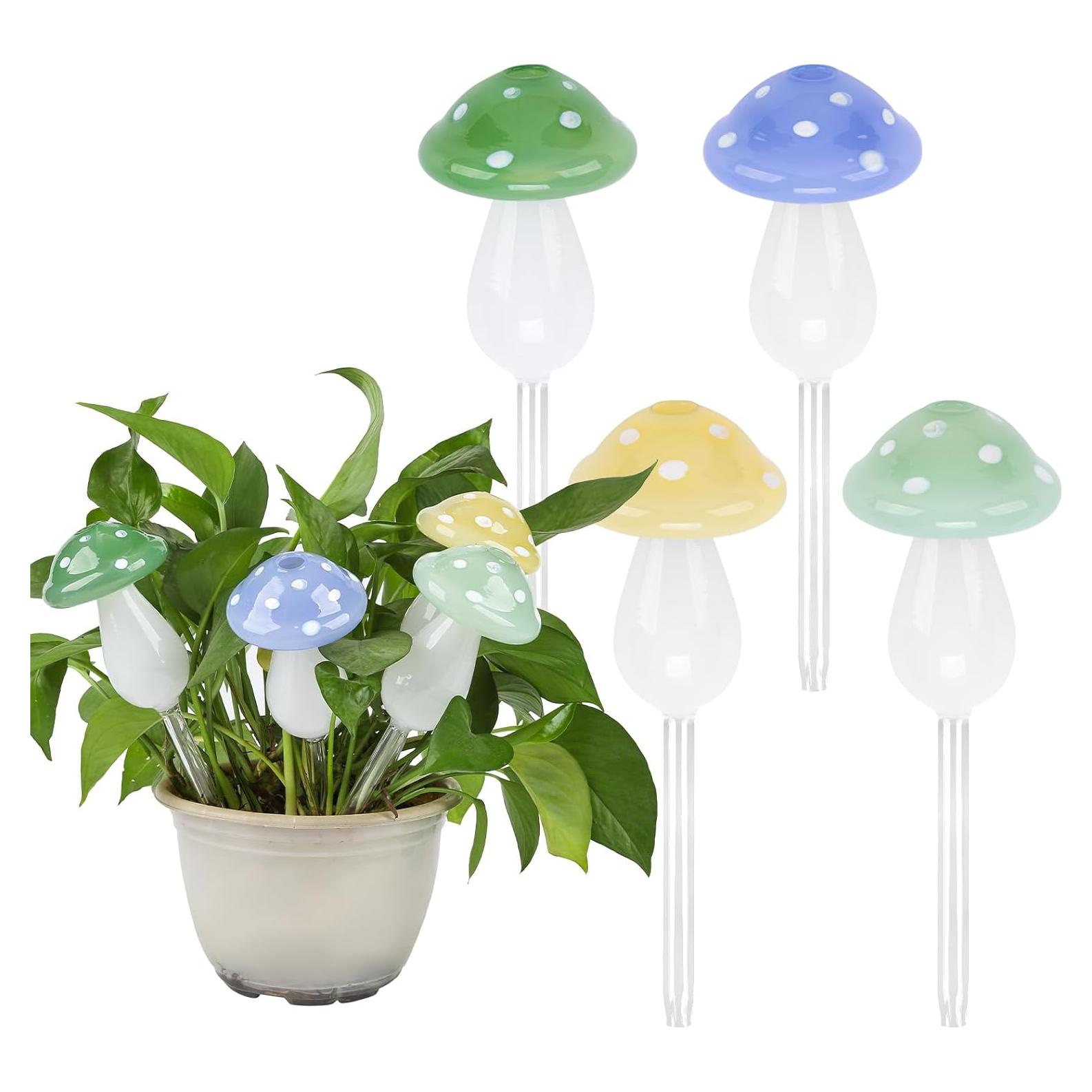 Esferas de Riego Automático de Vidrio Borosilicato - 4 Piezas