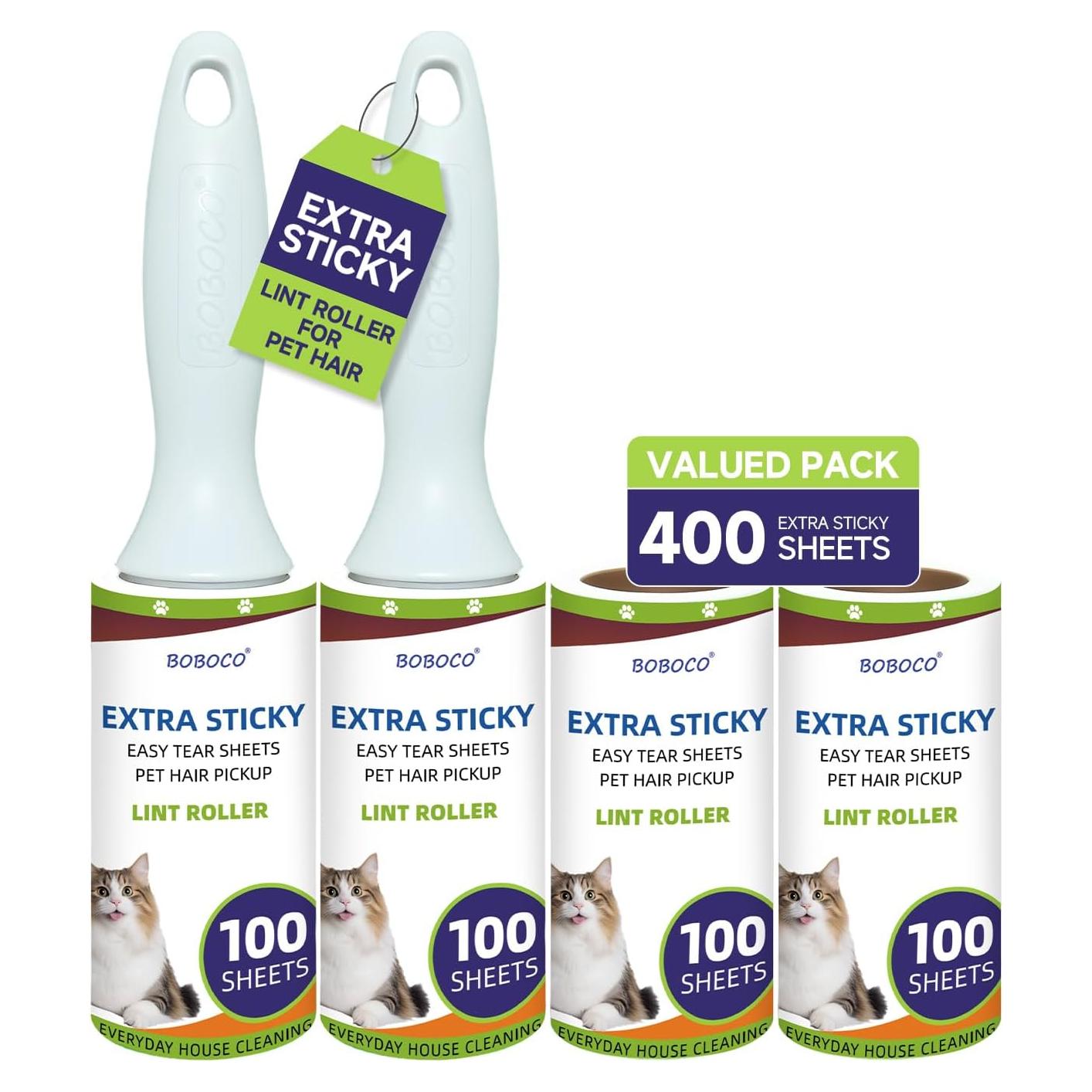 Rodillo Removedor de Pelaje para Mascotas Shijiazhuang 400 Hojas