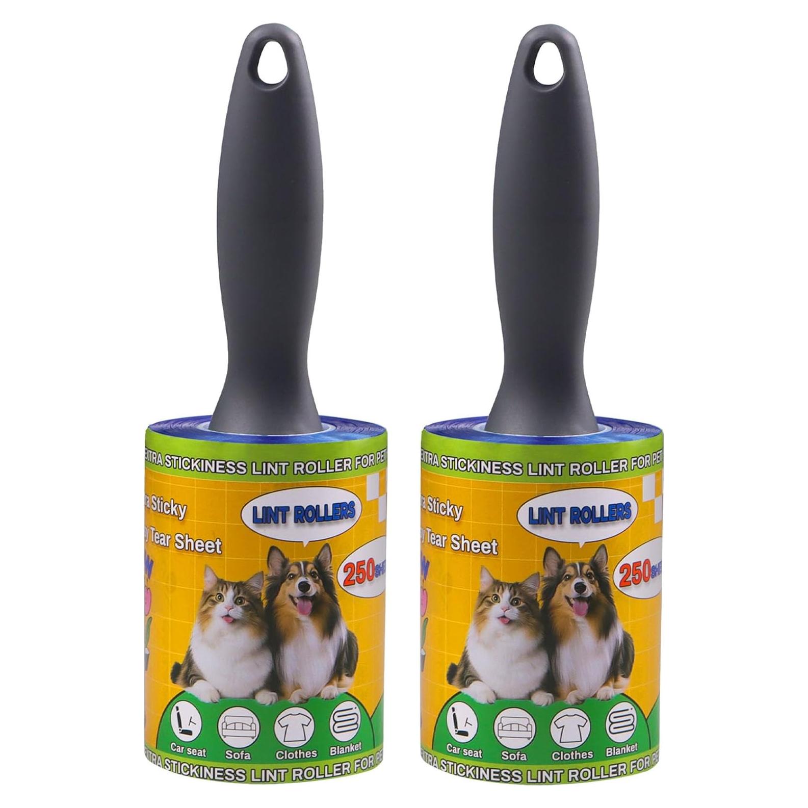 Rodillos Removedores de Pelos de Mascota Sunroda 500 Hojas