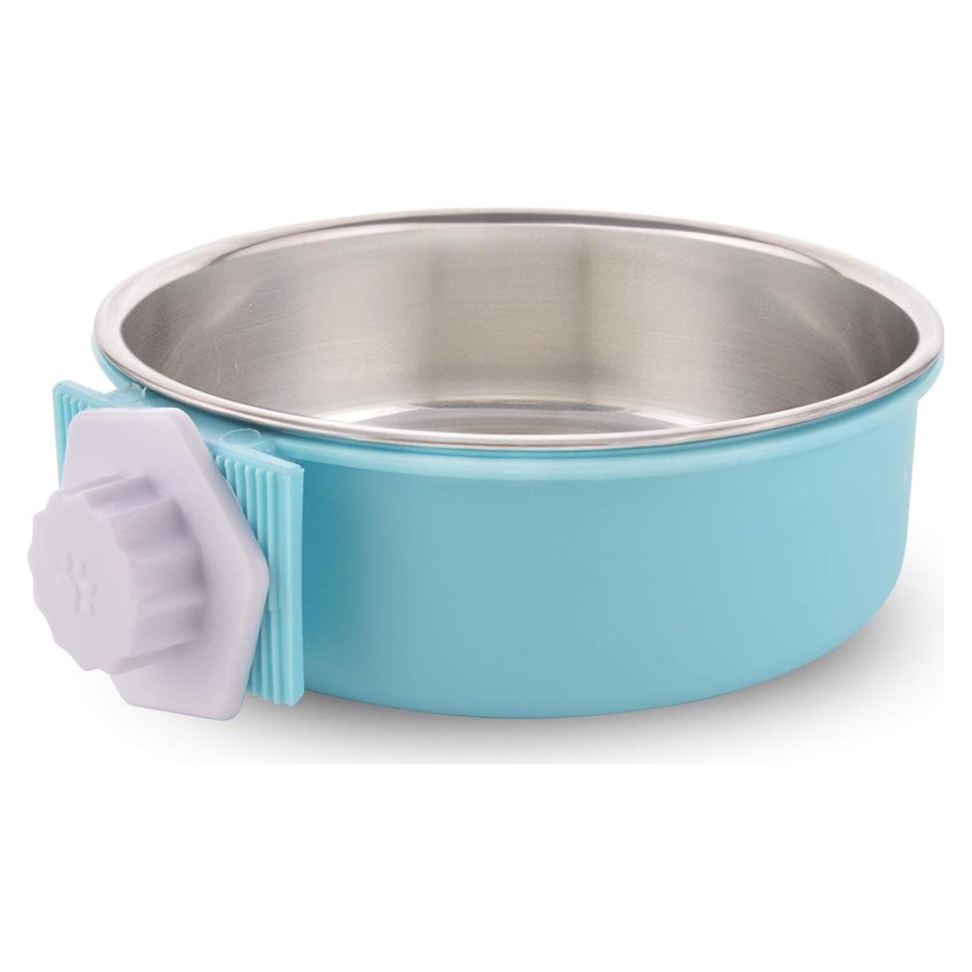 Cuenco Colgante para Perro Grande Guardians Acero Inoxidable Azul