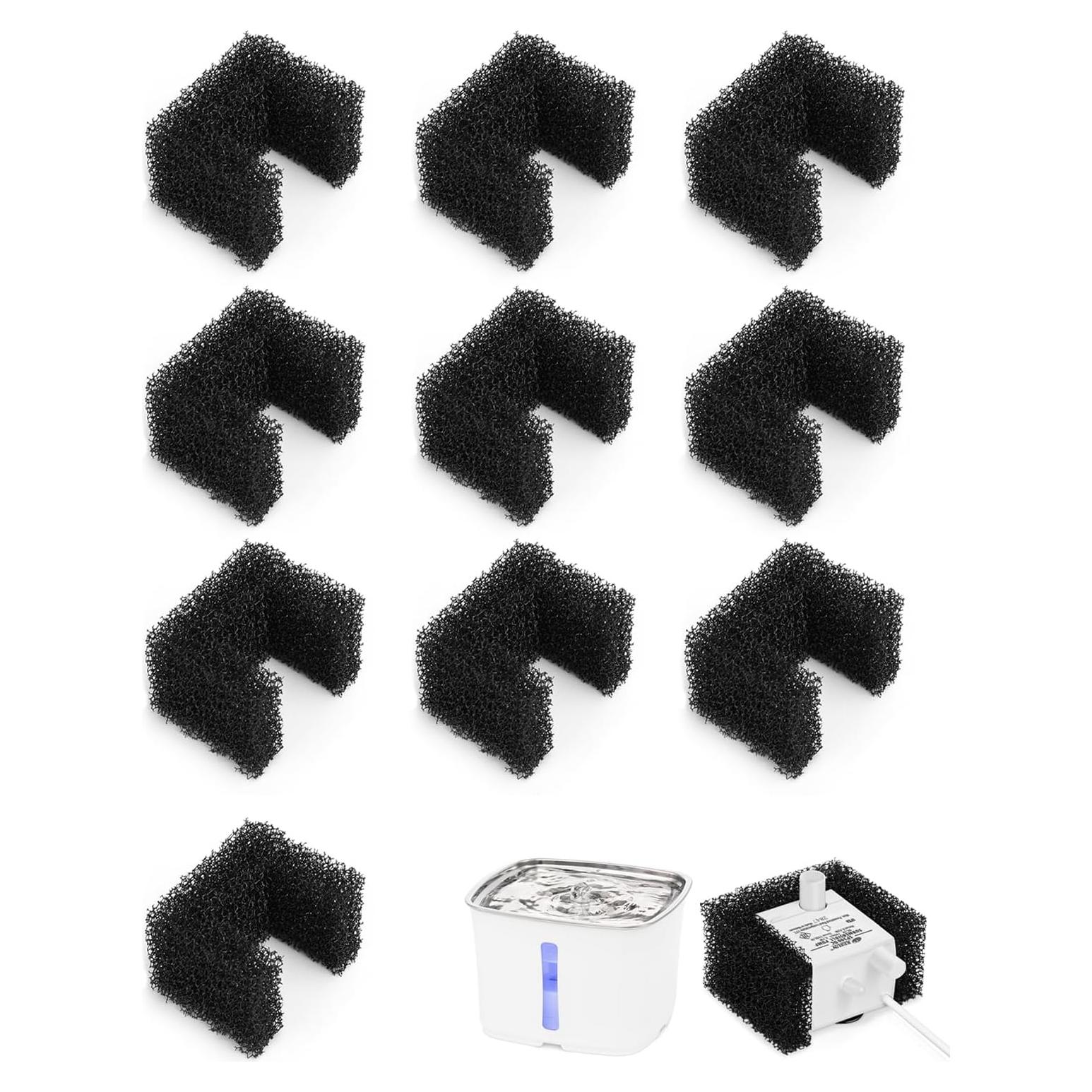 Filtros de Espuma para Fuente de Agua PetSafe Viva - Paquete de 10