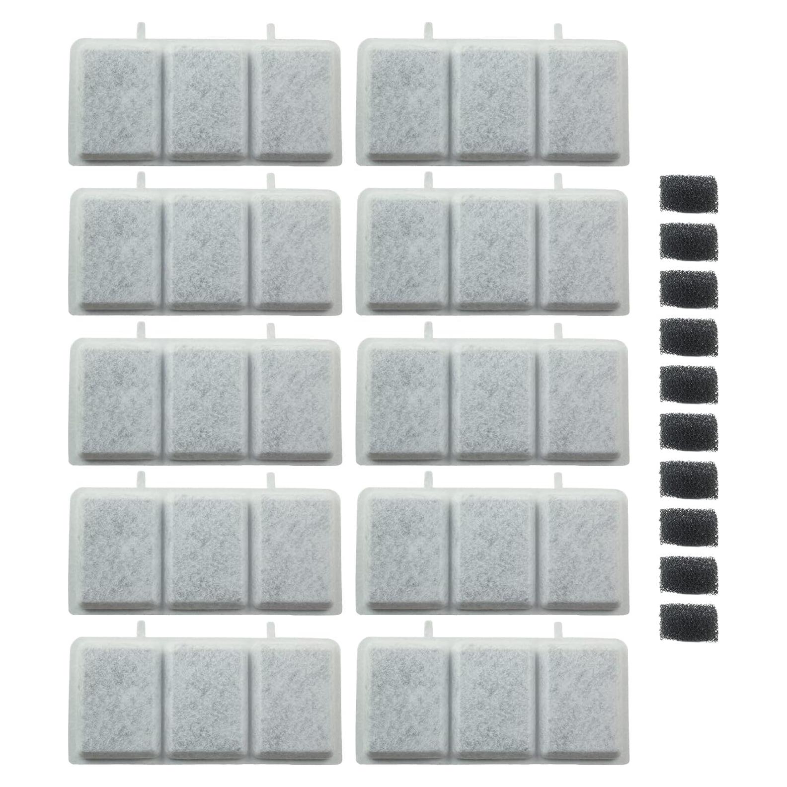 Filtros de Agua PET STANDARD para Fuente Mascotas 10 Piezas