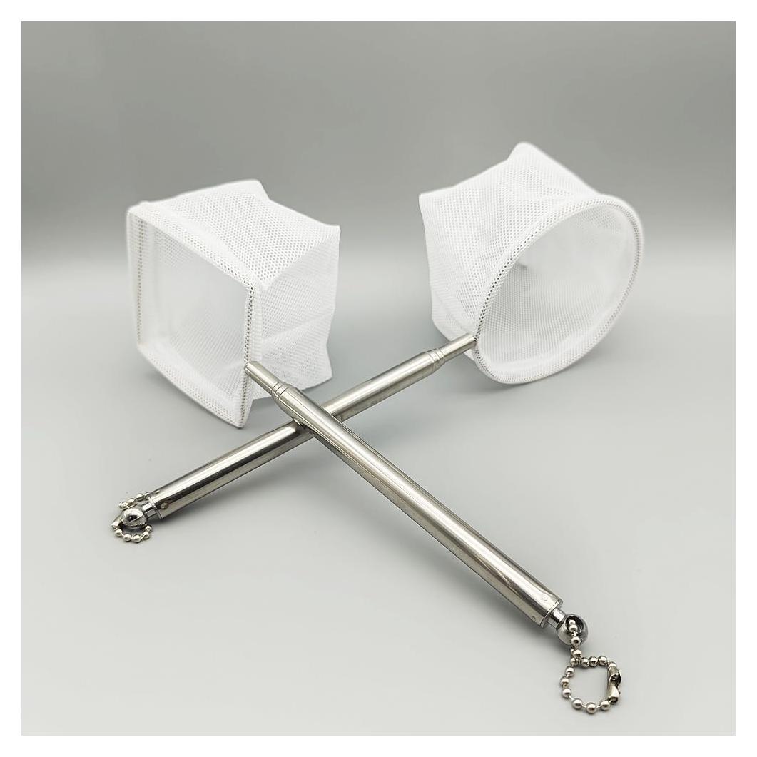 Paquete de 2 Redes Mini para Camarones OAIDVEUY - Acero Inoxidable