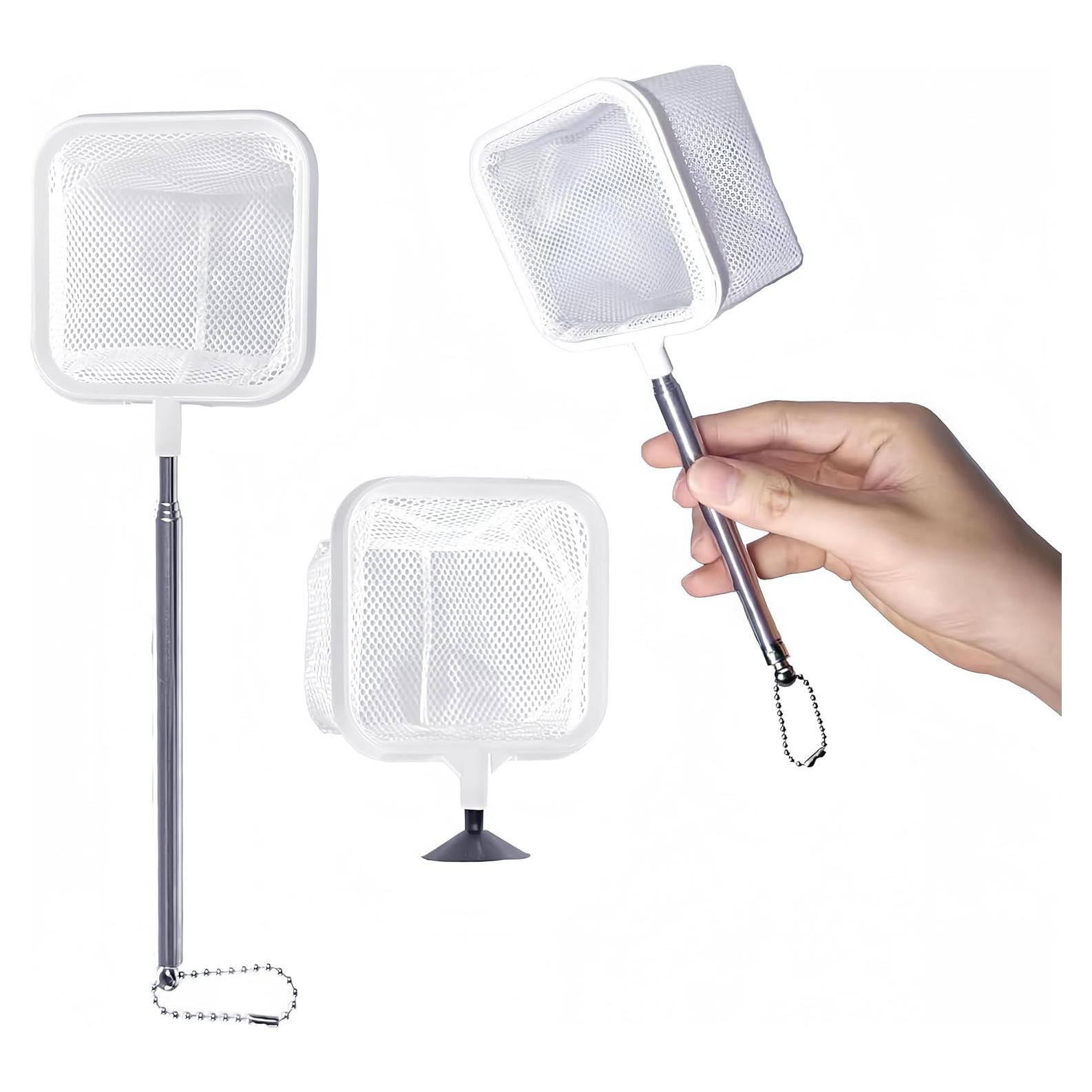 Kit de Limpieza de Acuario BechKCpro - Red Telescópica 24-57 cm