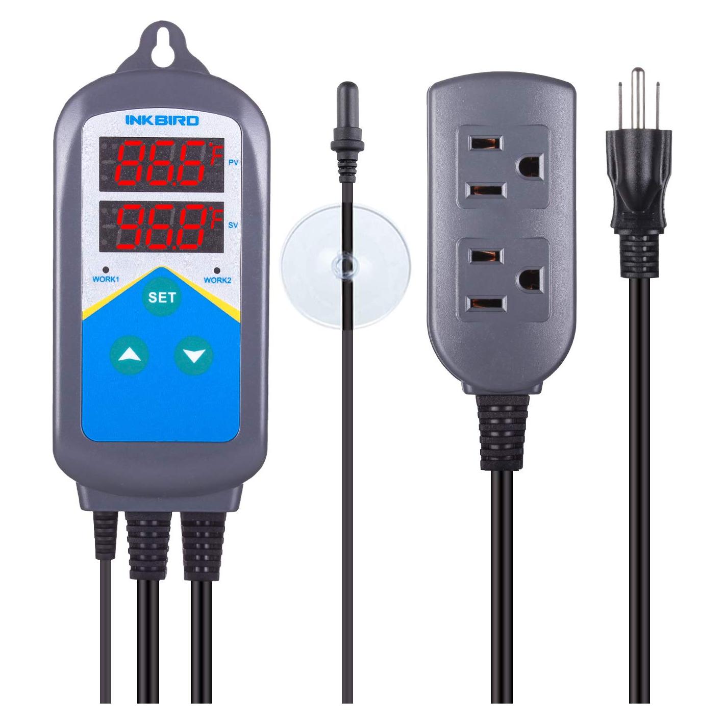 Controlador de Temperatura Digital Inkbird ITC-306T-A 1200W