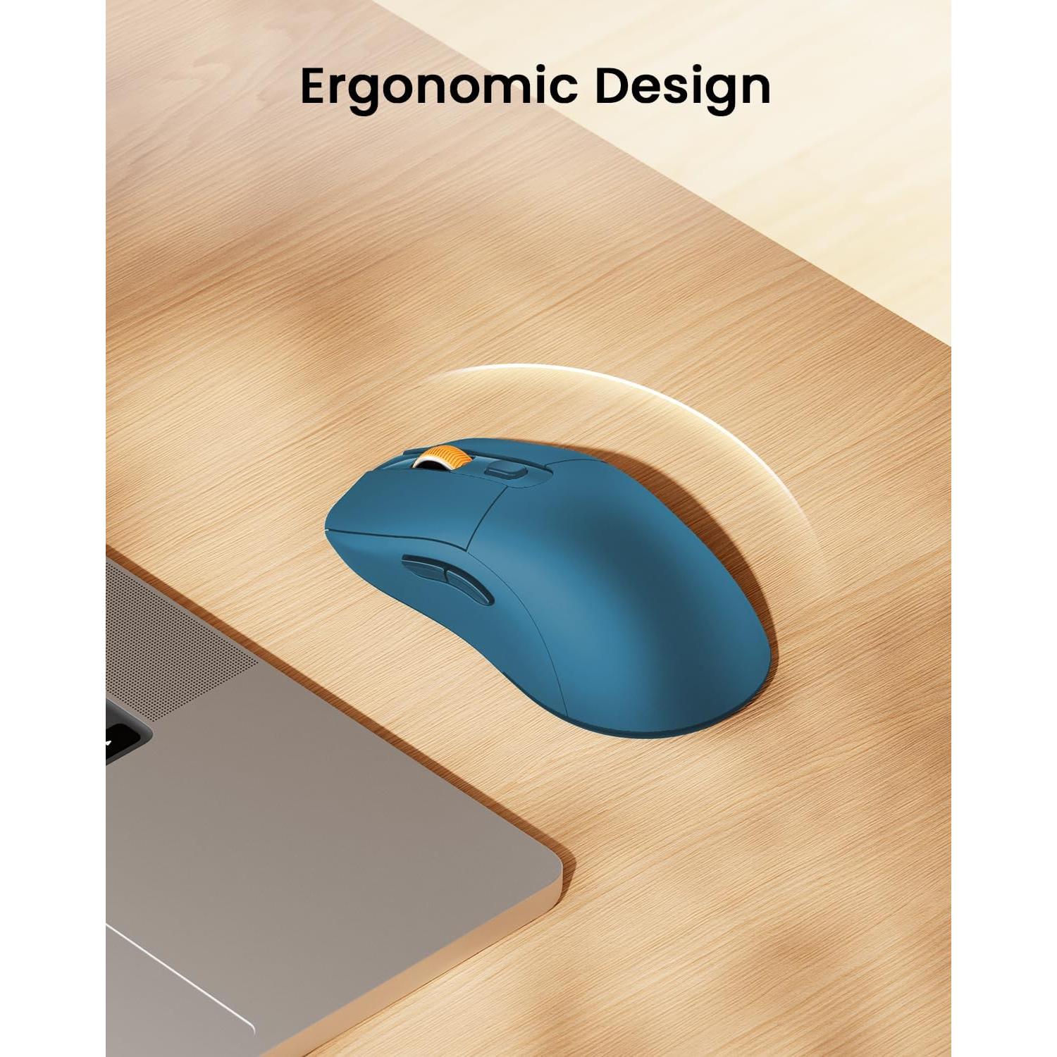 Ratón Inalámbrico Bluetooth ProtoArc EM15 Recargable Azul